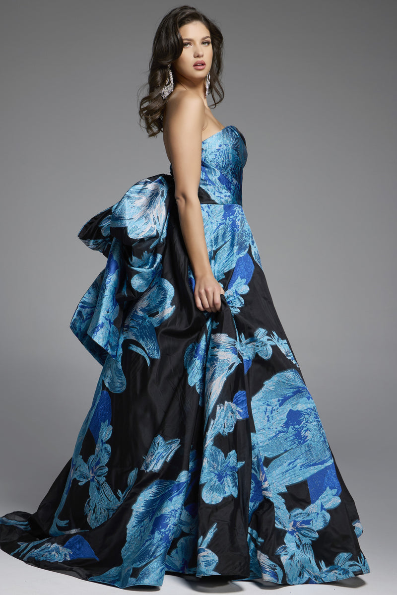 Jovani 42436-015-BLUE-BLACK-B1