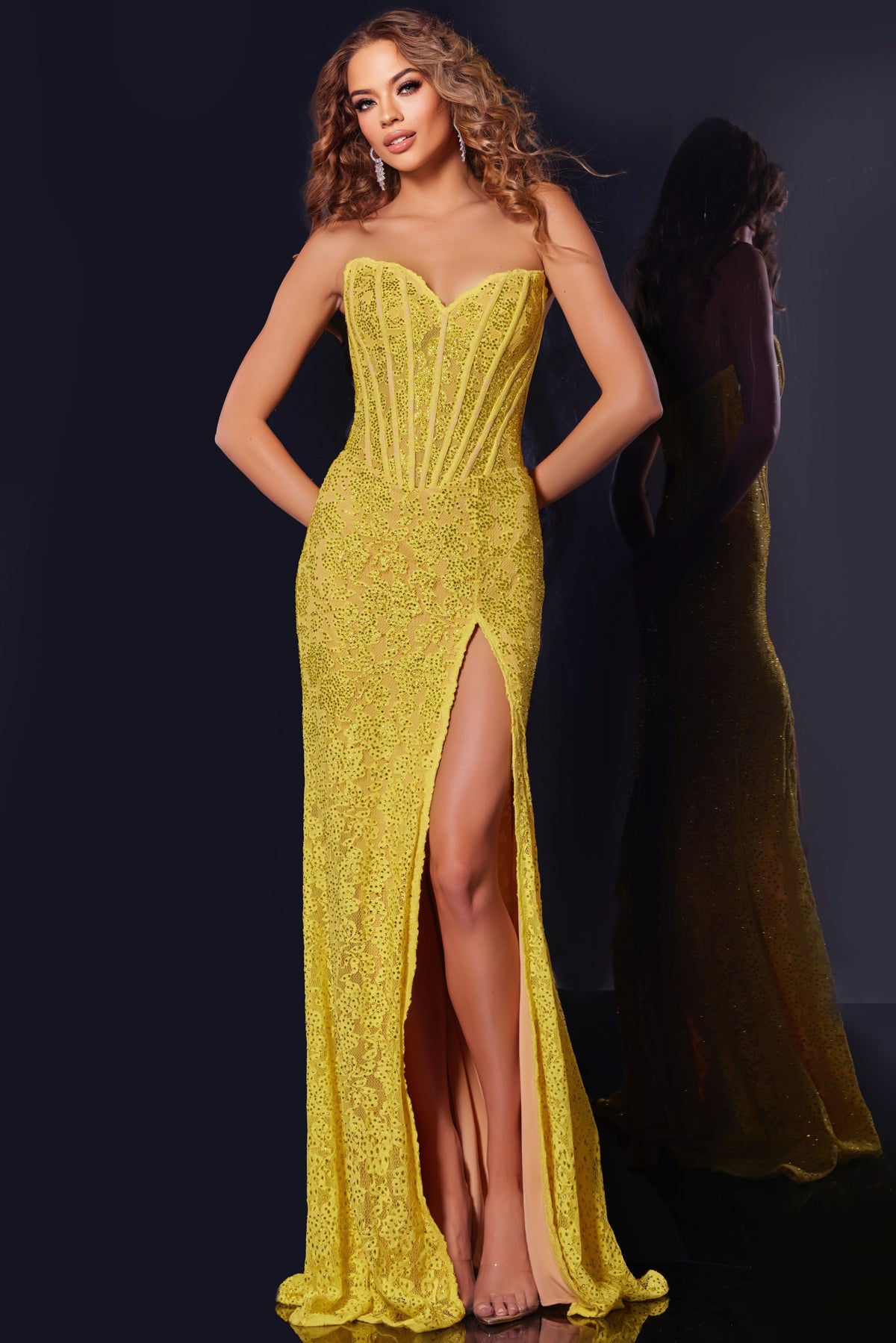 Jovani 43093-YELLOW-F1