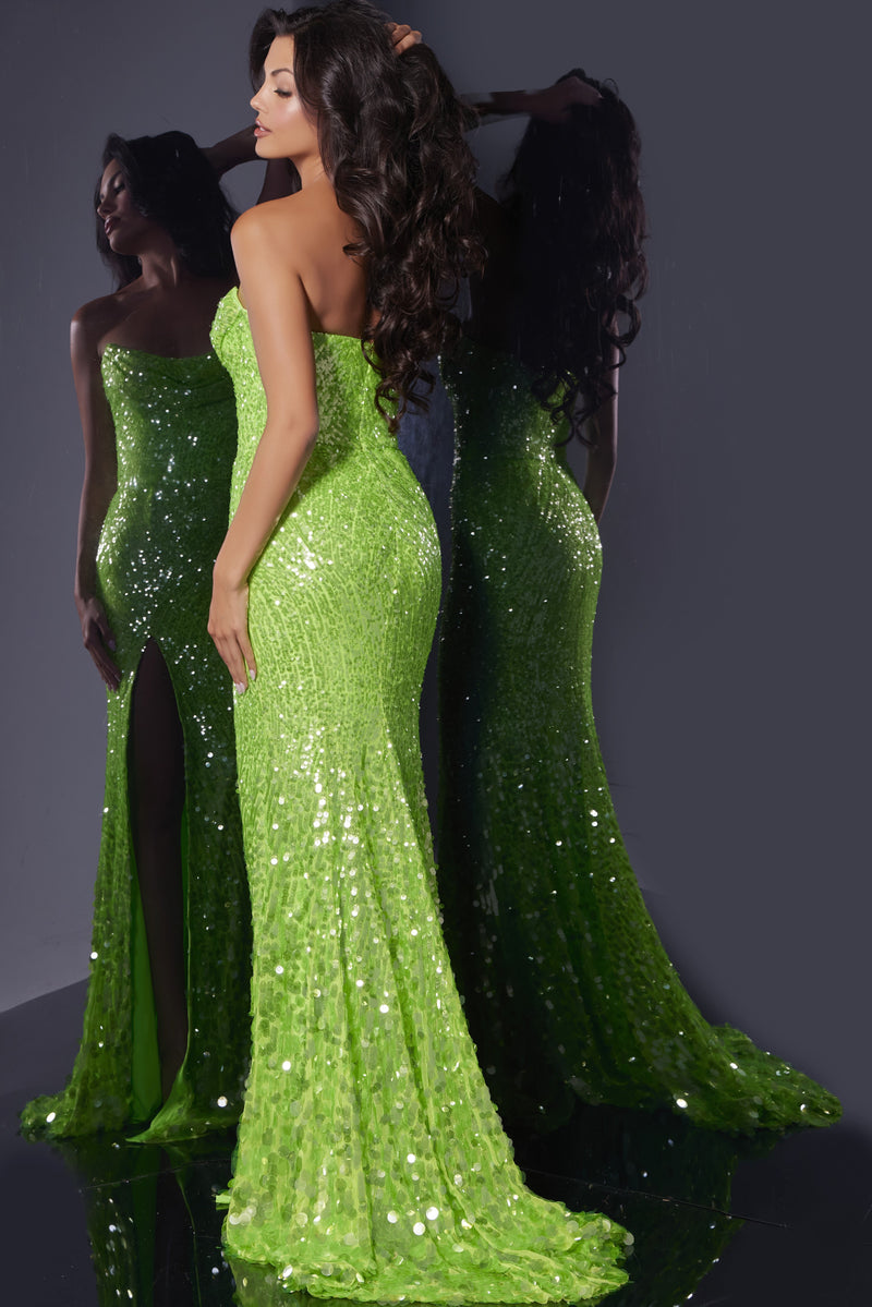 Jovani 43338-54-GREEN-B1