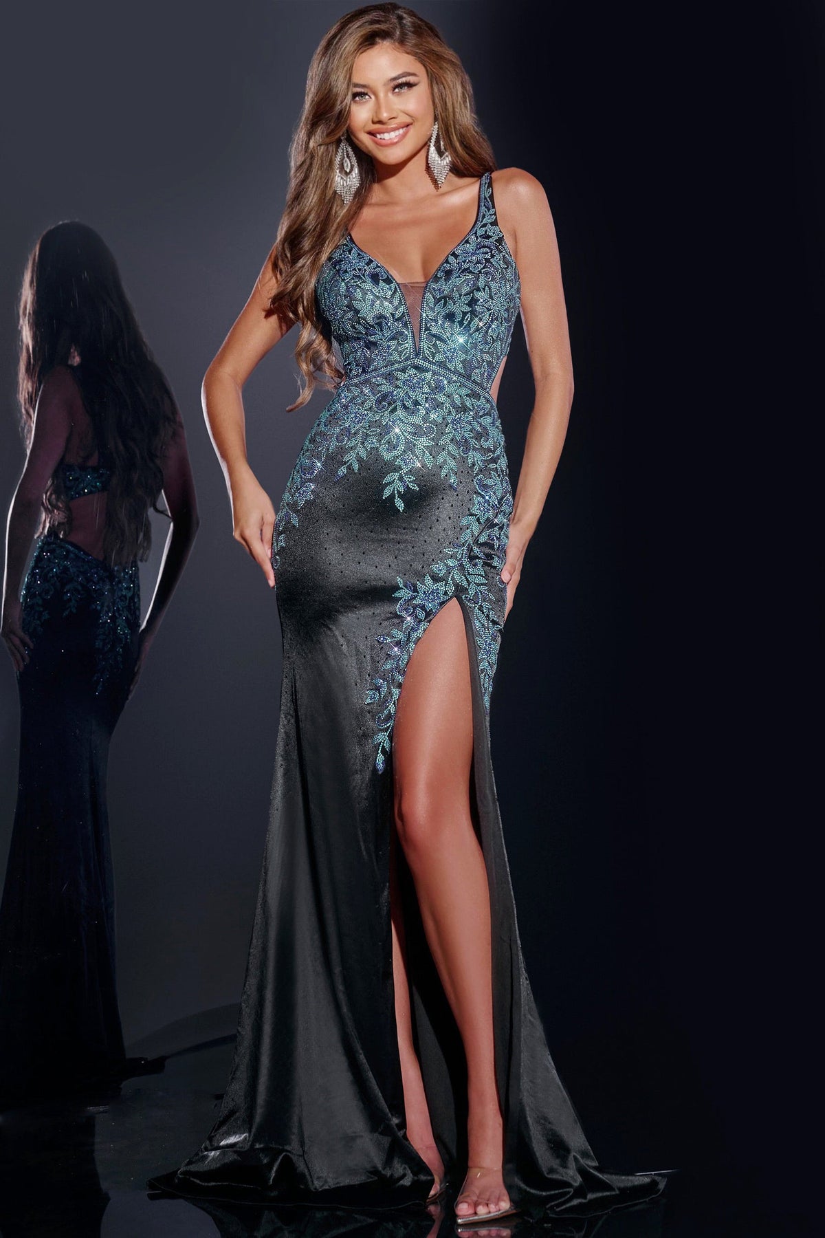 Jovani 43796-BLACK-F1