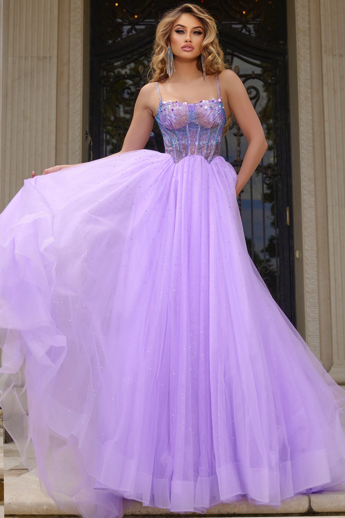 Jovani 44511-LILAC-F3