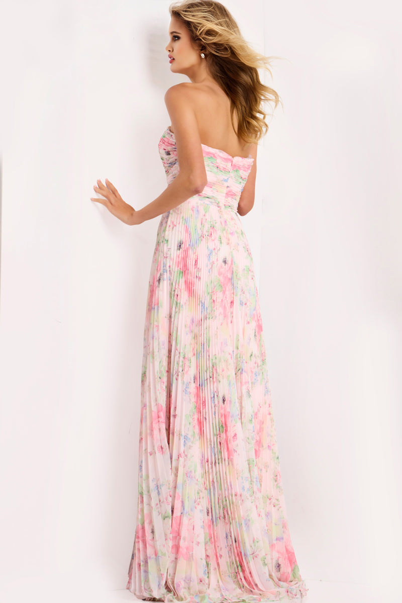 Jovani 44518-40--PINK-PRINT-B1