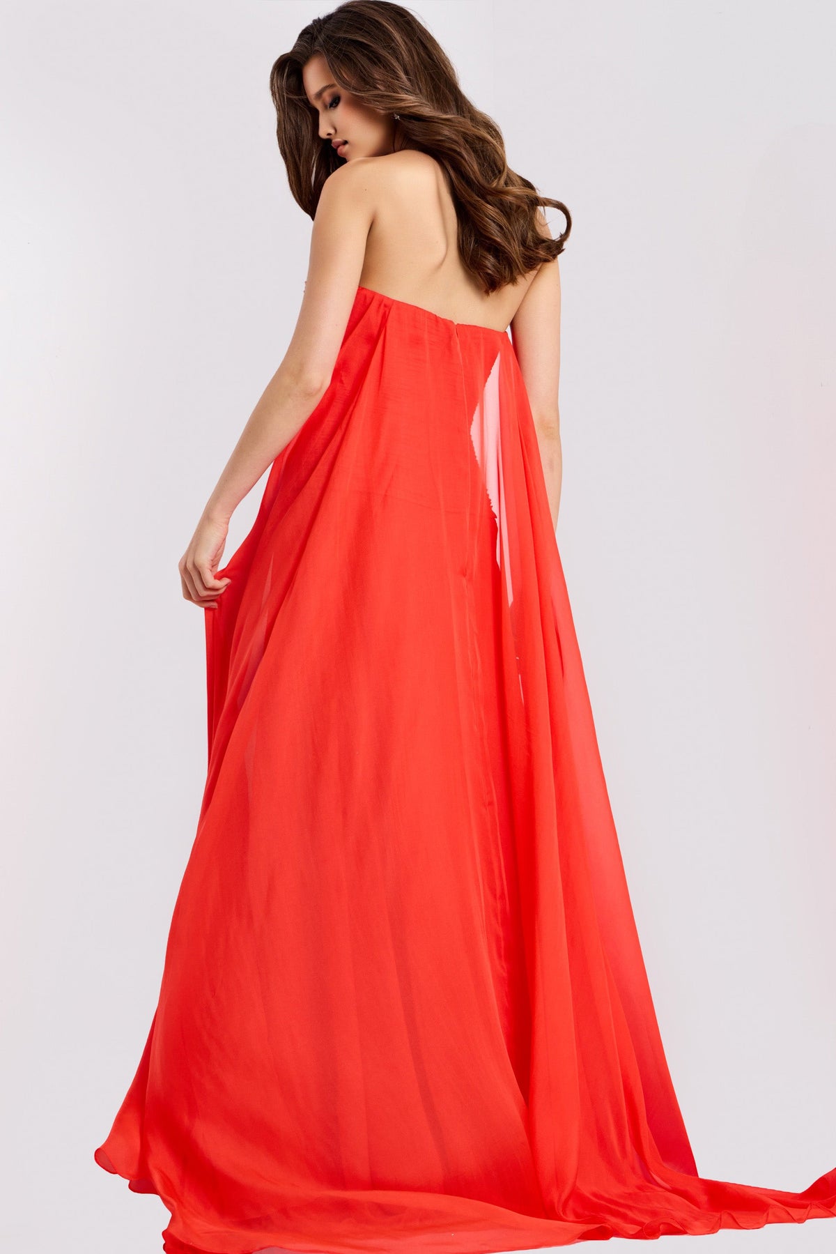 Jovani 45269-ORANGE-B1