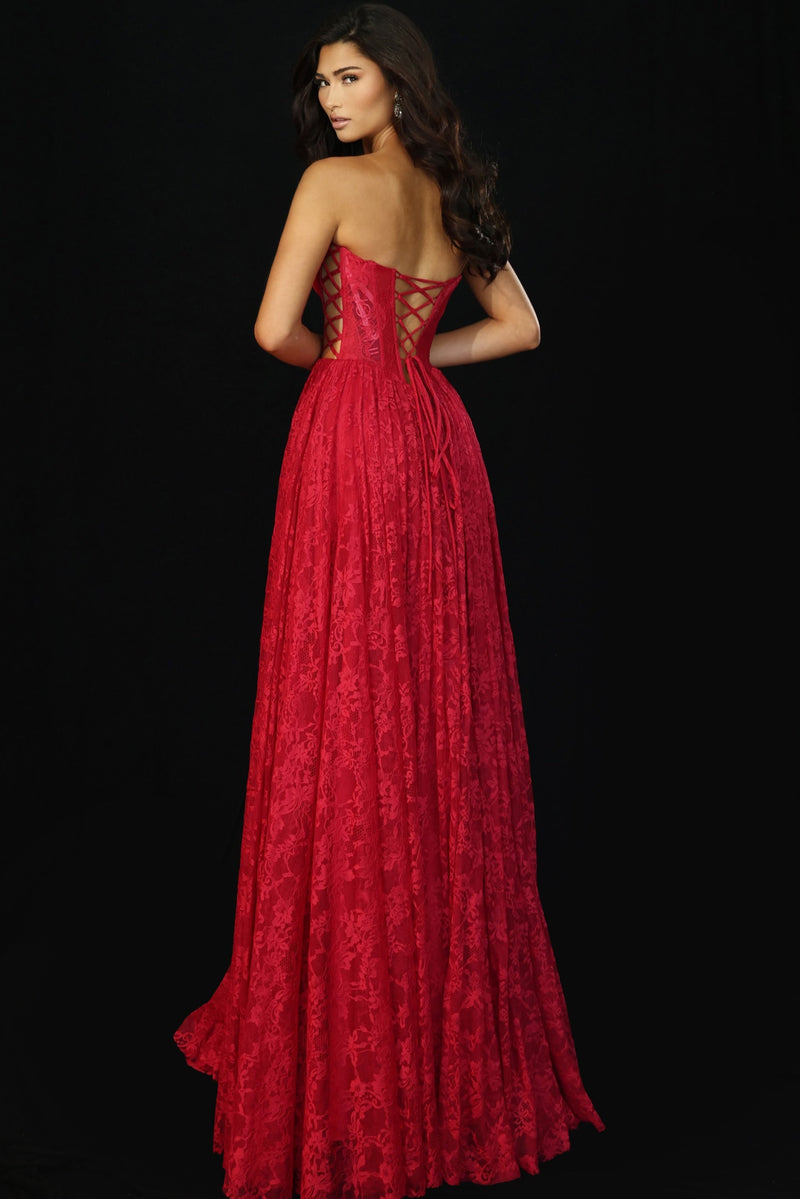 Jovani 45372-RASBERRY-B1