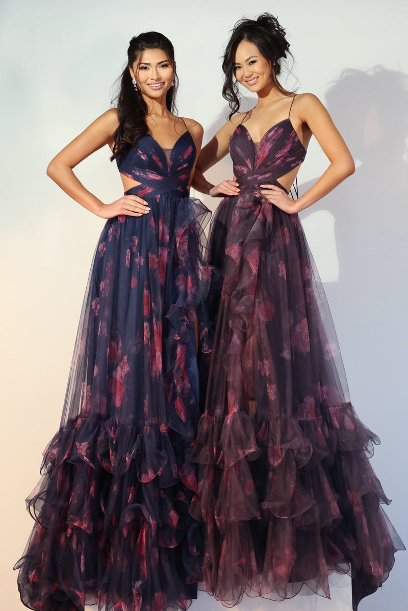 Jovani 45712-DARK-BLUE-BLACK-RED-PAINT-F2