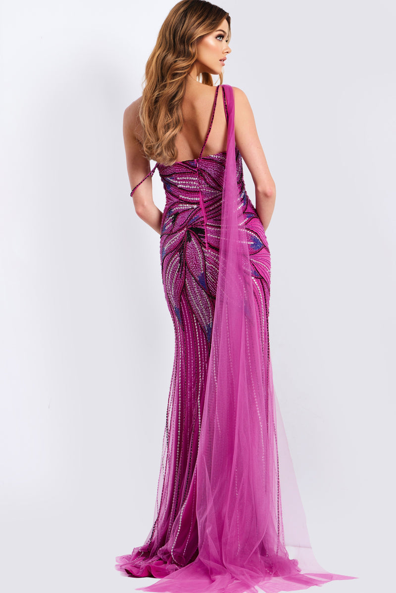 Jovani 45876-LILAC-B1