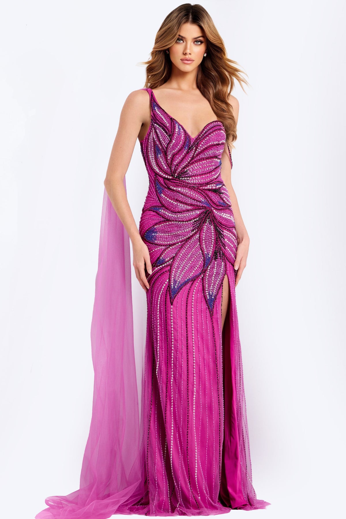 Jovani 45876-LILAC-F3