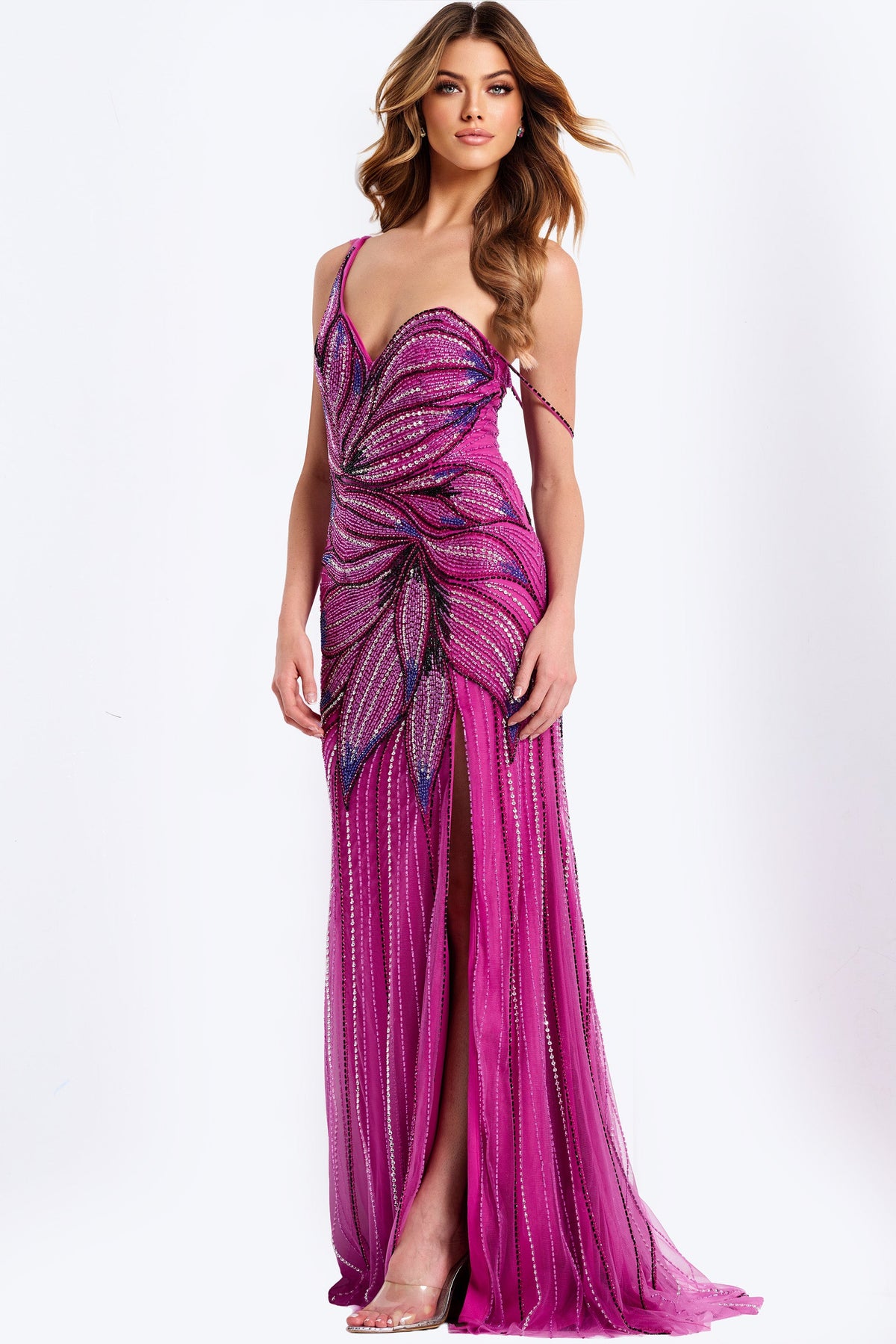 Jovani 45876-LILAC-F5