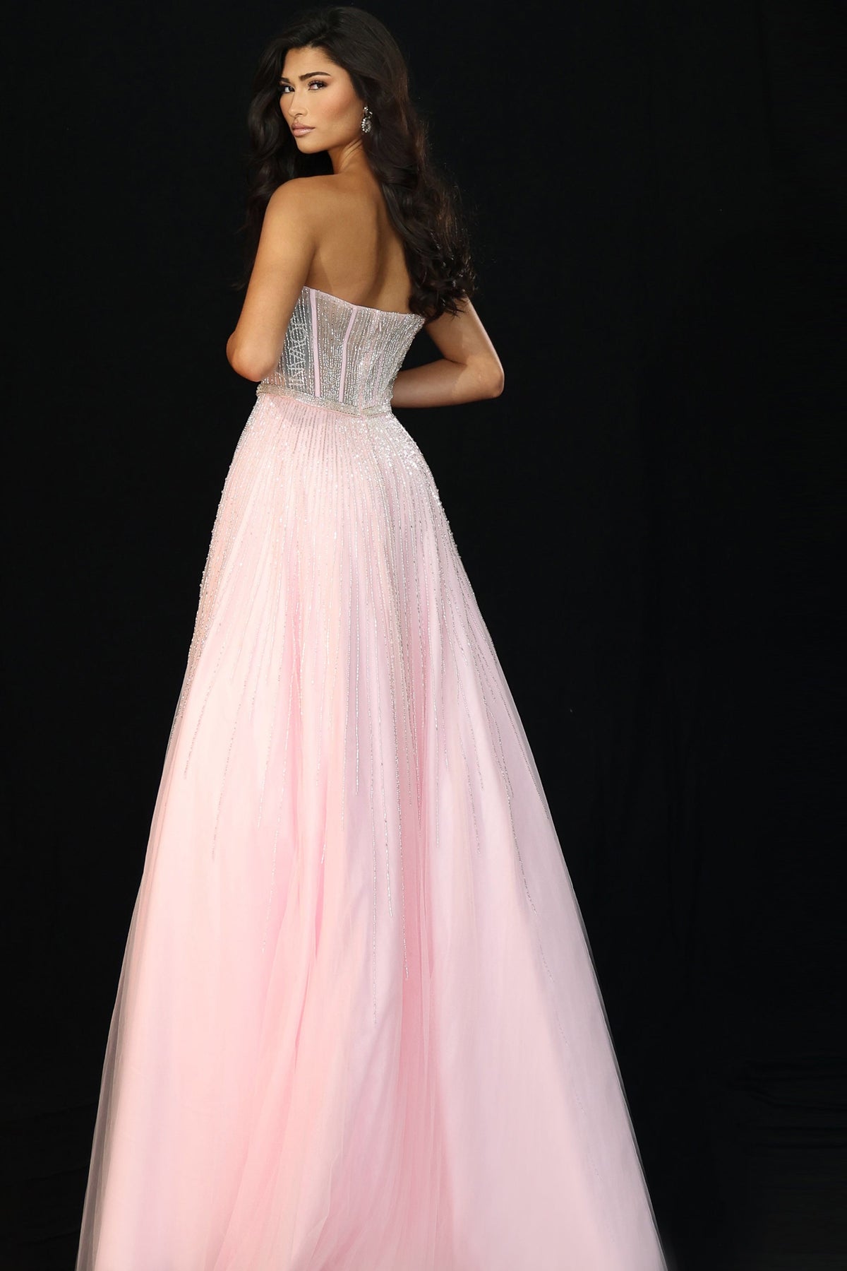 Jovani 45885-PINK-B1
