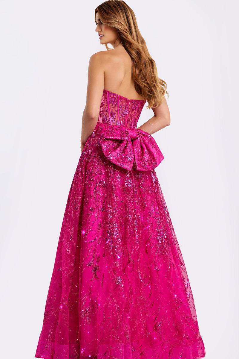 Jovani 45913-RASBERRY-B1