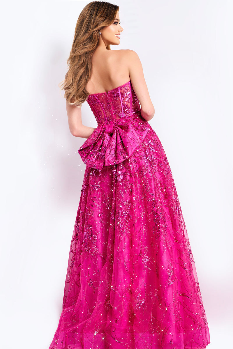 Jovani 45913-RASBERRY-B2