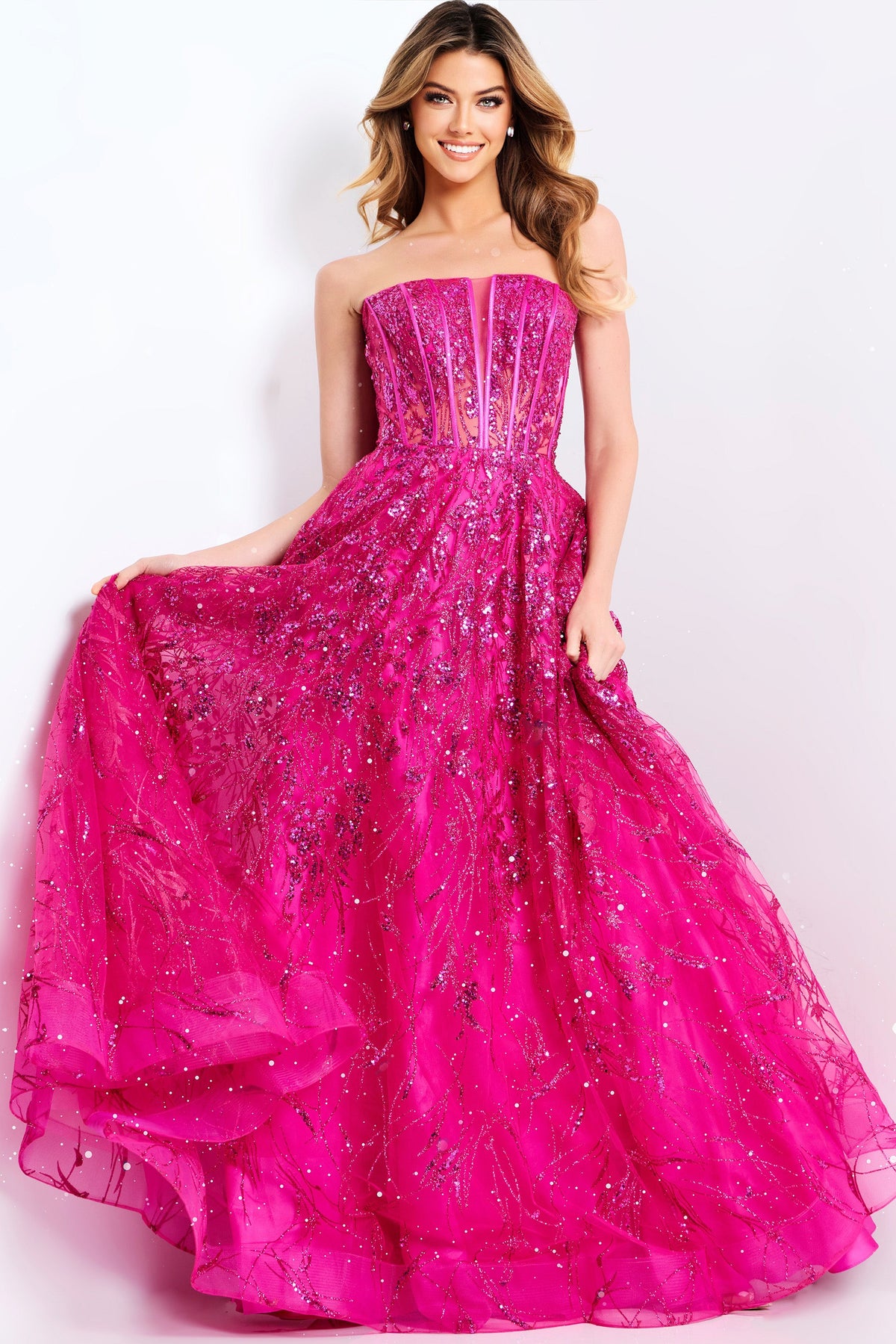 Jovani 45913-RASBERRY-F5