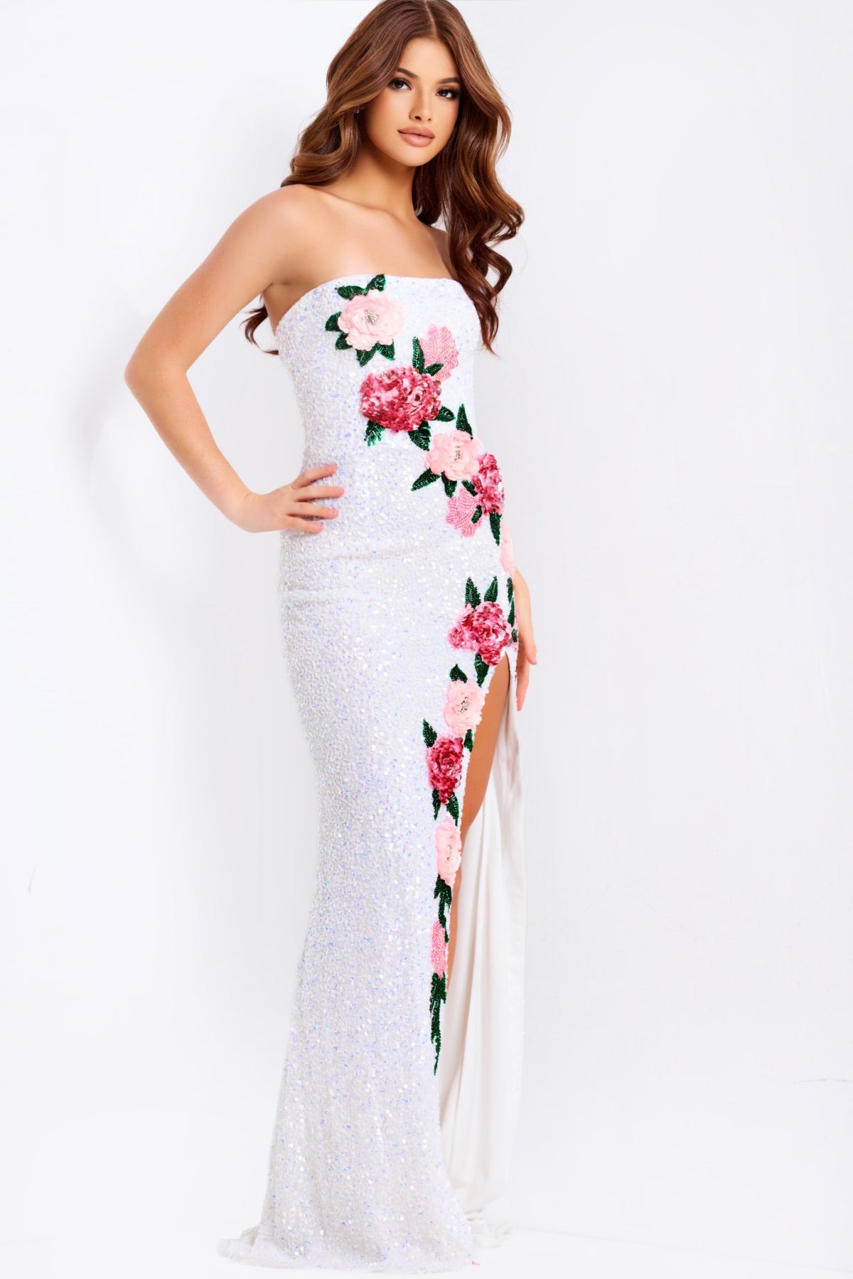 Jovani 46694-WHITE-MULTI-F3