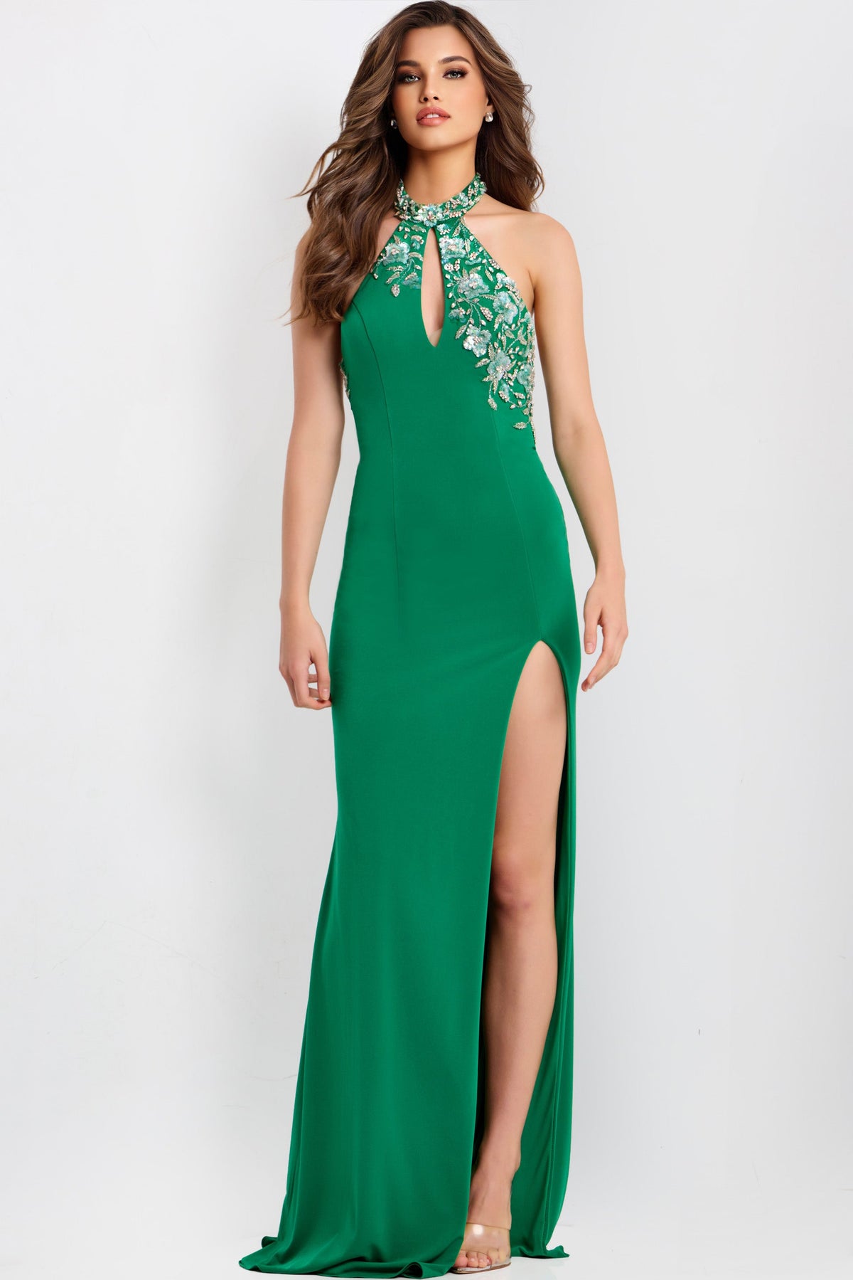 Jovani 47143-GREEN-F1