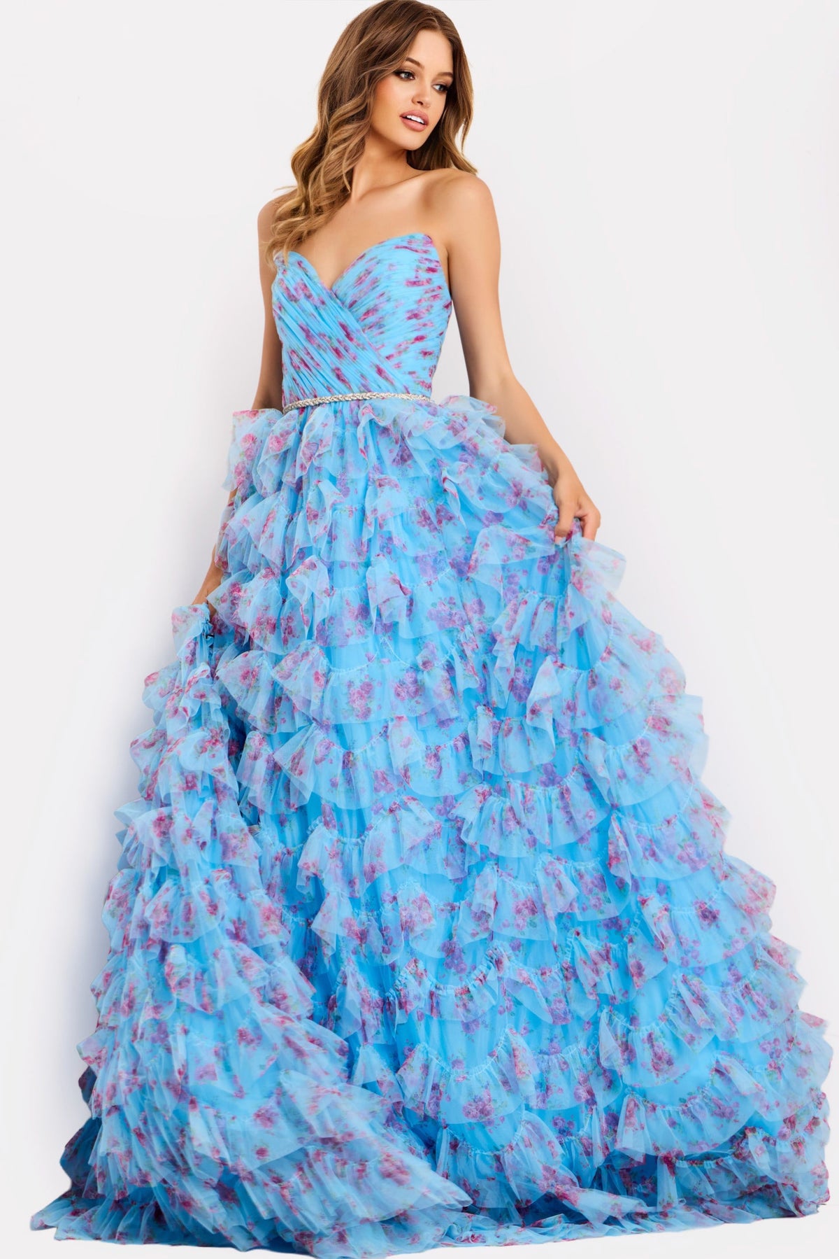 Jovani 47267-BLUE-MULTI-F1