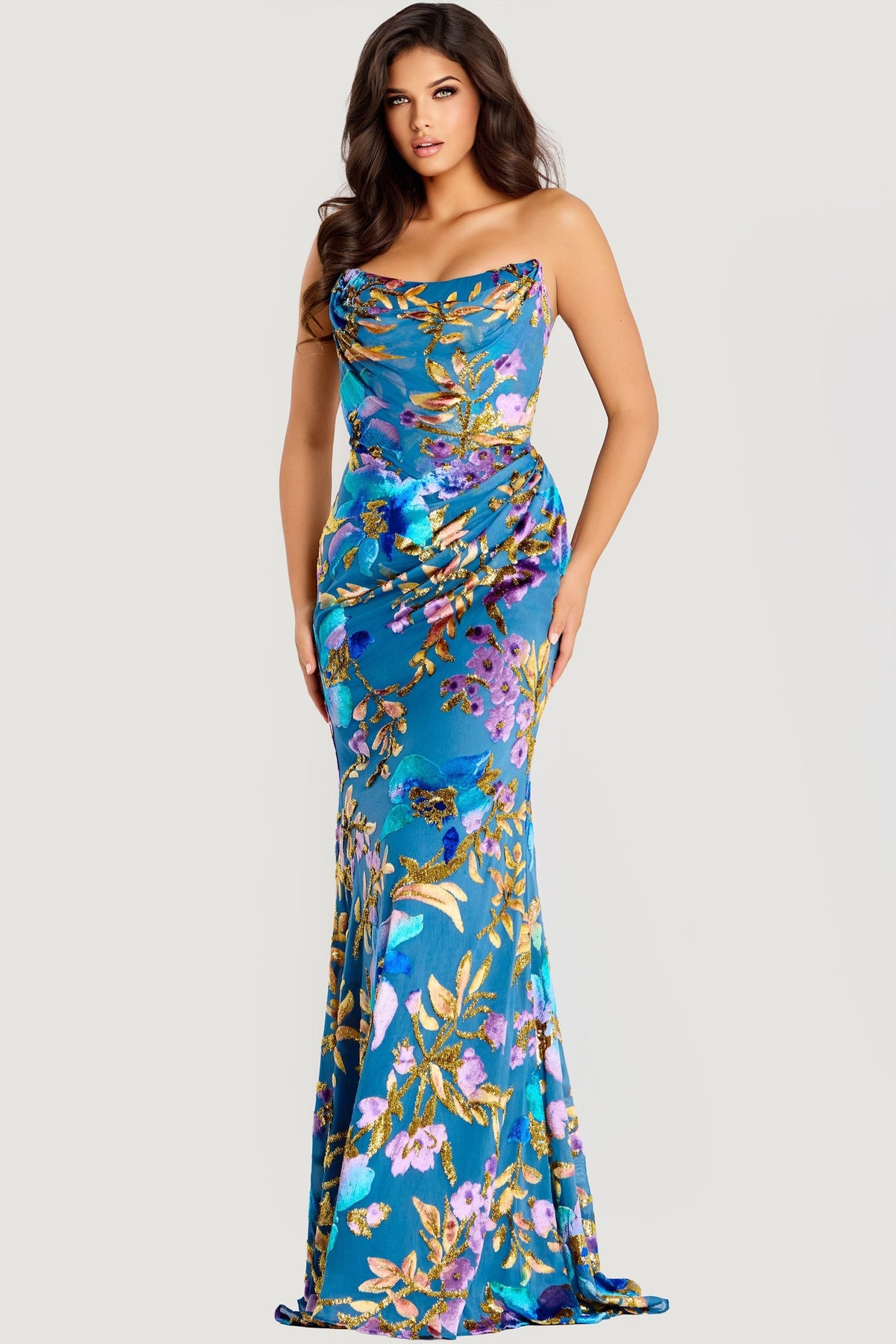 Jovani 47654-BLUE-GOLD-F3