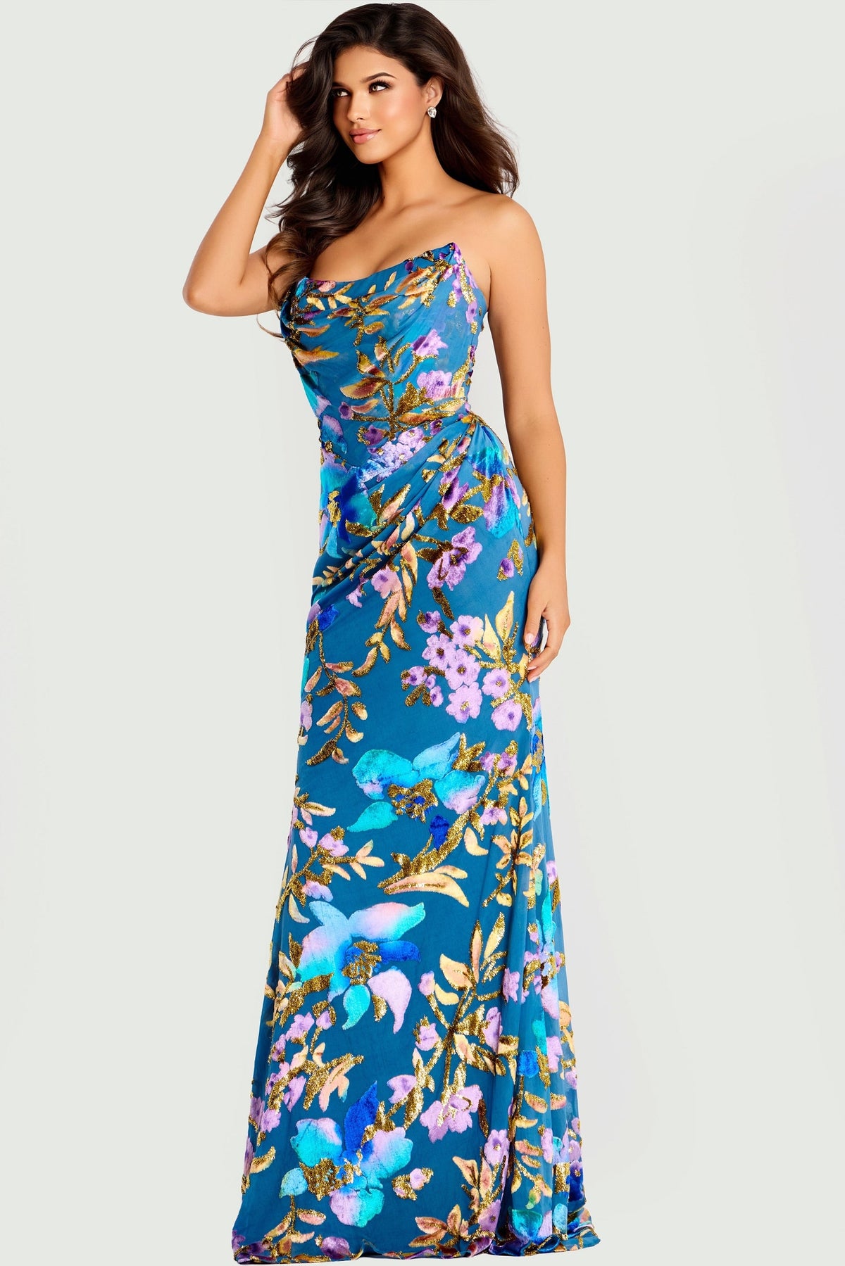Jovani 47654-BLUE-GOLD-F4