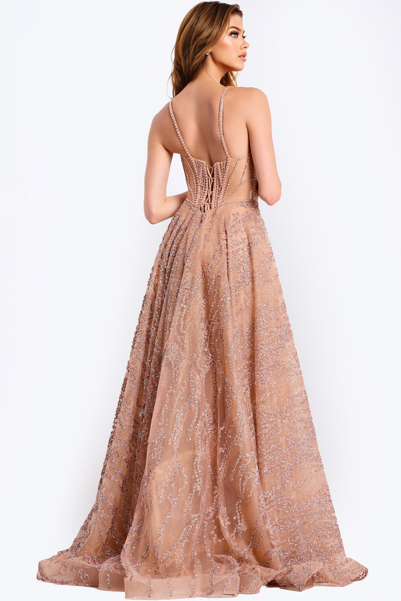 Jovani 48365-ROSE-GOLD-B1