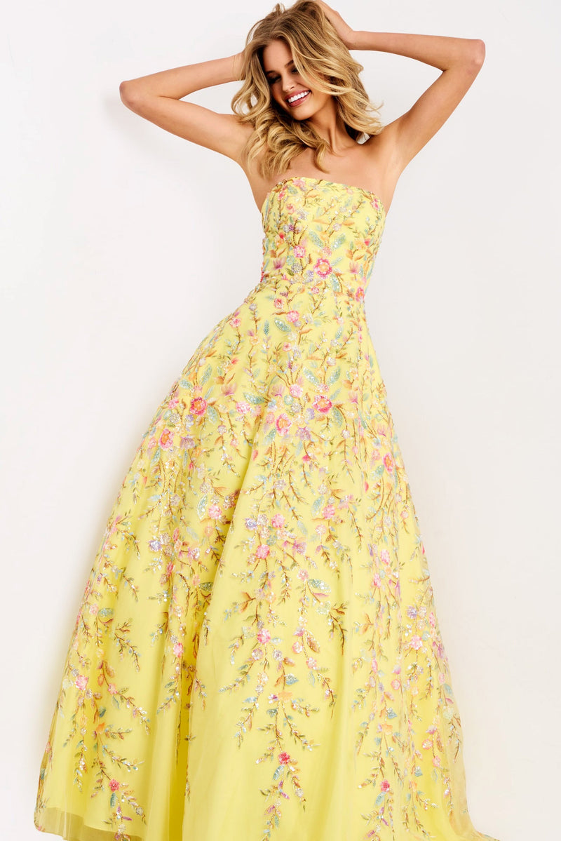 Jovani 49070-YELLOW-F1