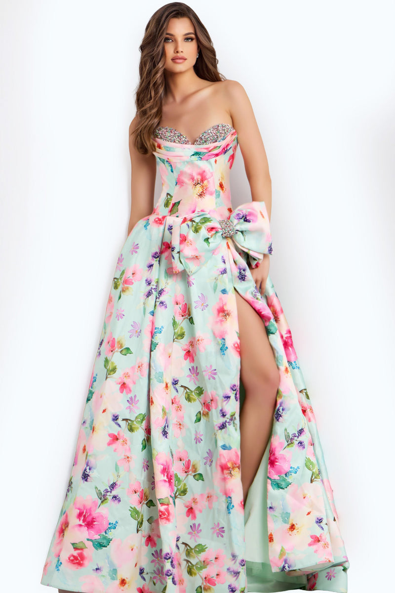 Jovani 49197-MINT-MULTI-F3
