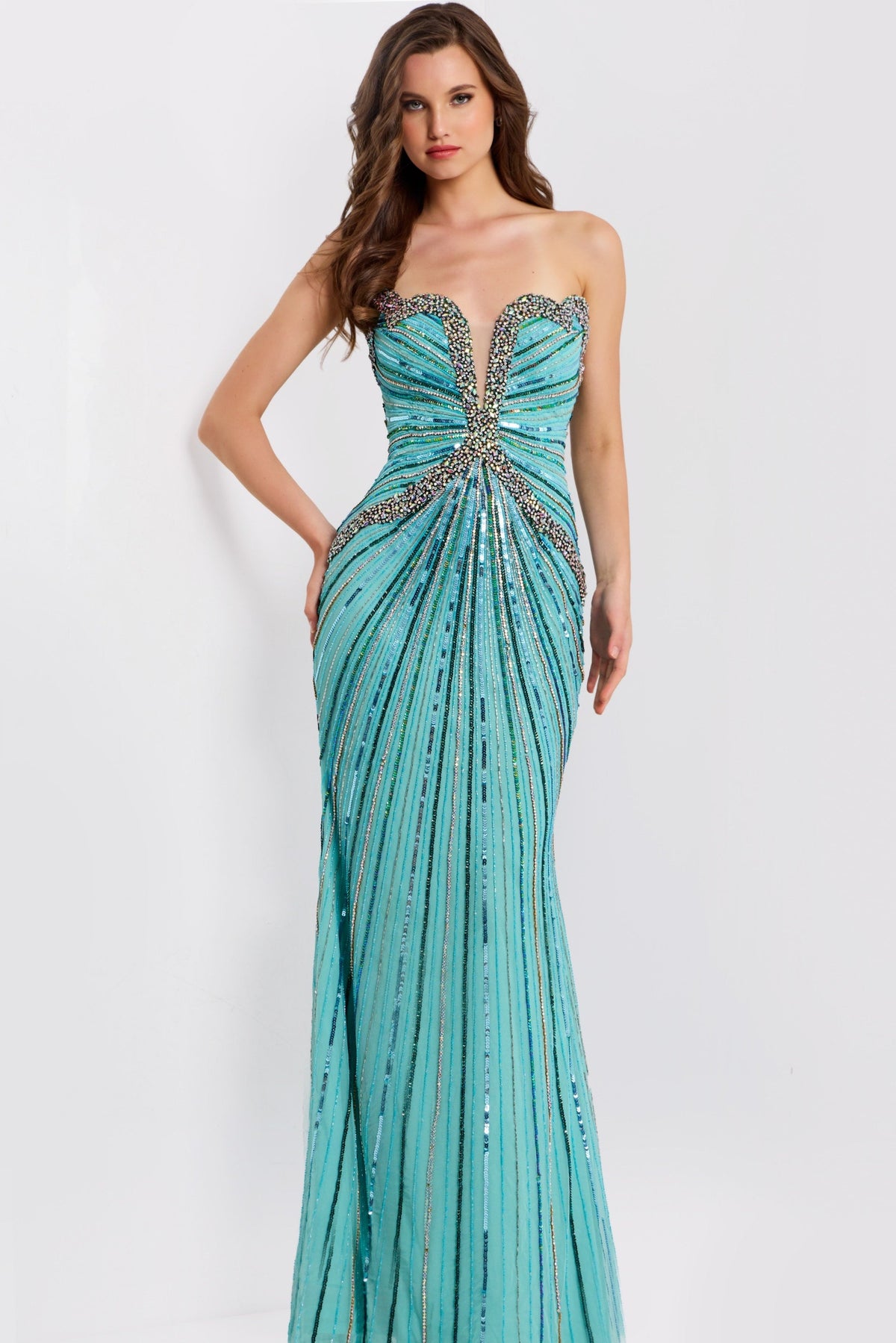 Jovani 49224-45-BLUE-F3