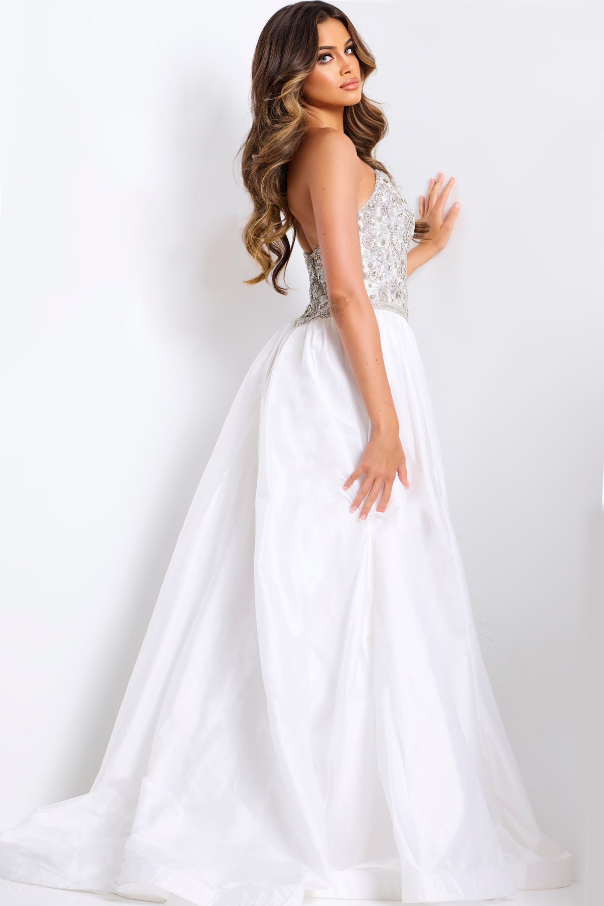 Jovani 49247-WHITE-SILVER-B1