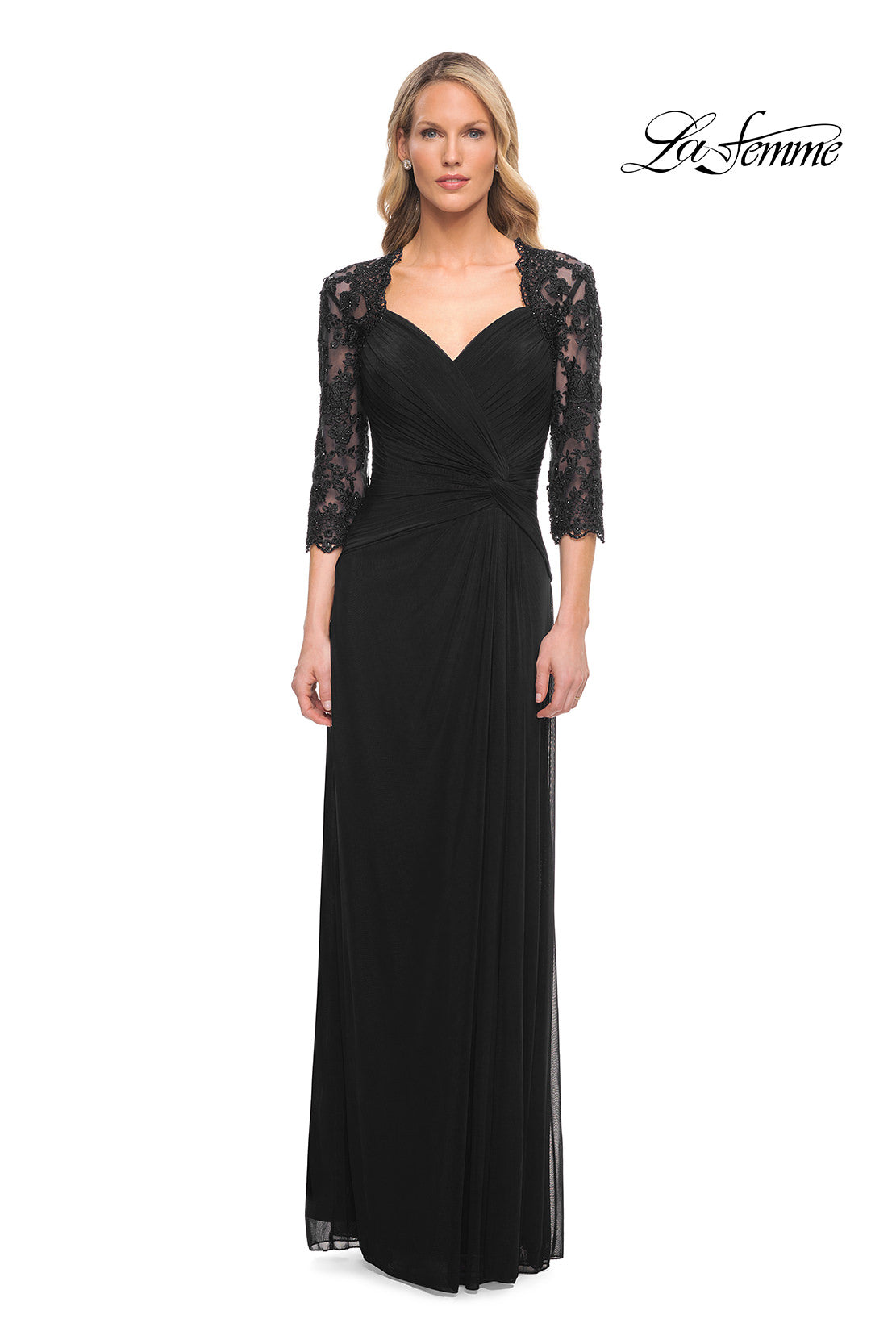 La Femme 23244 in Black, front view