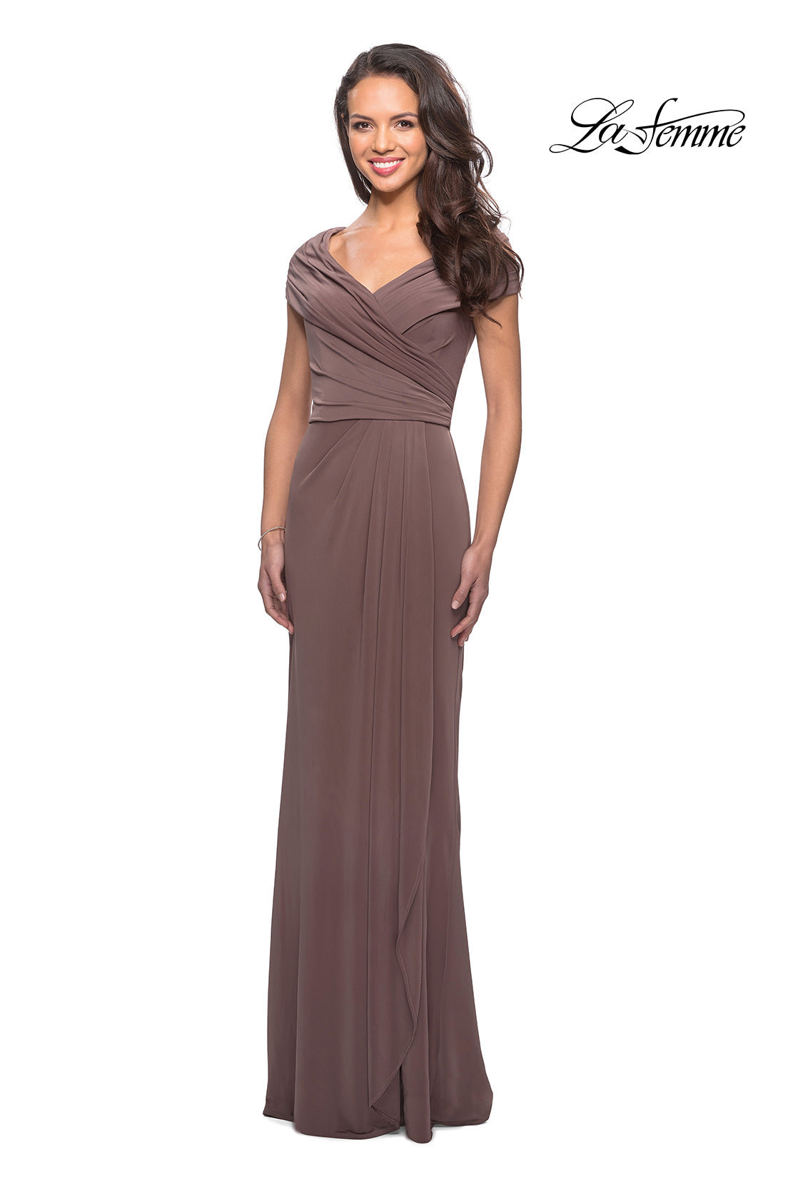 La Femme 26519 in Cocoa, front view