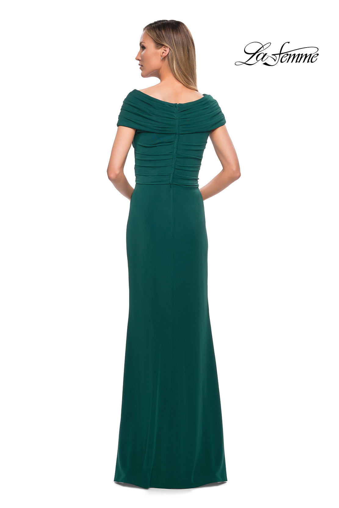 La Femme 26519 in Emerald, back view
