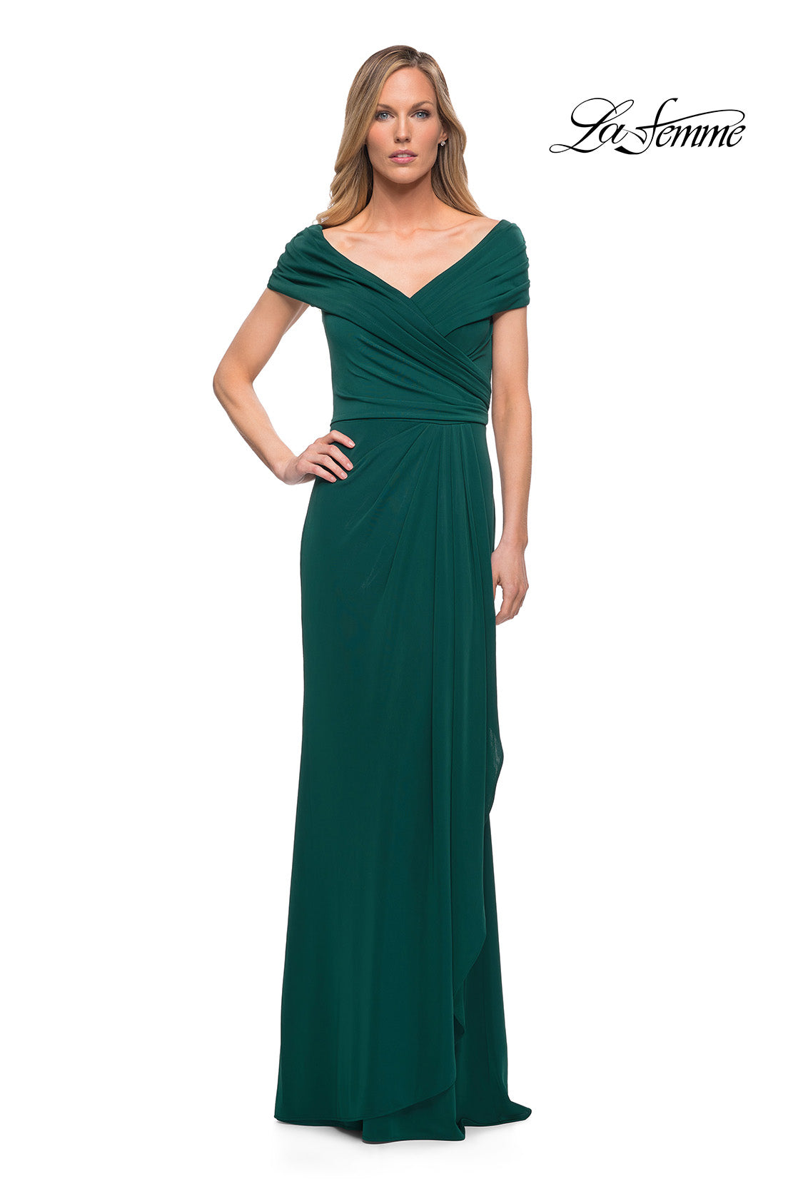 La Femme 26519 in Emerald, front view