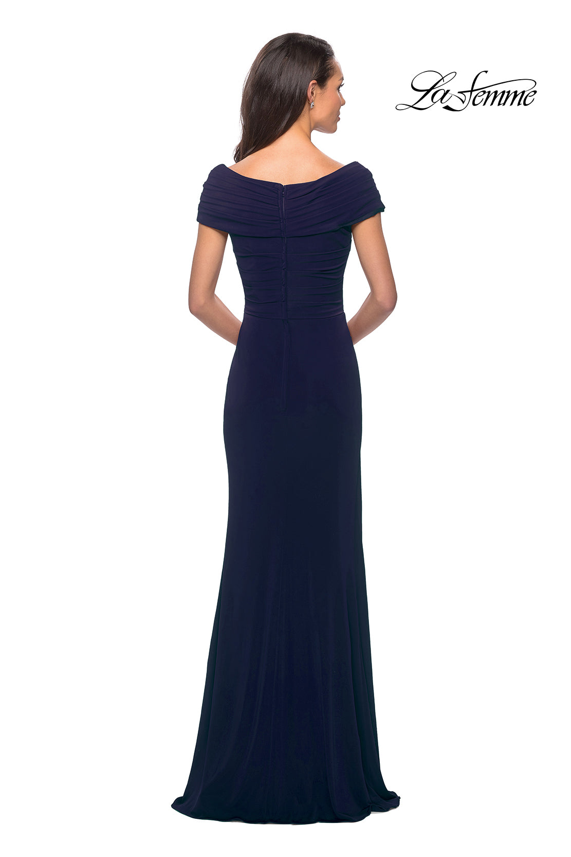 La Femme 26519 in Navy, back view
