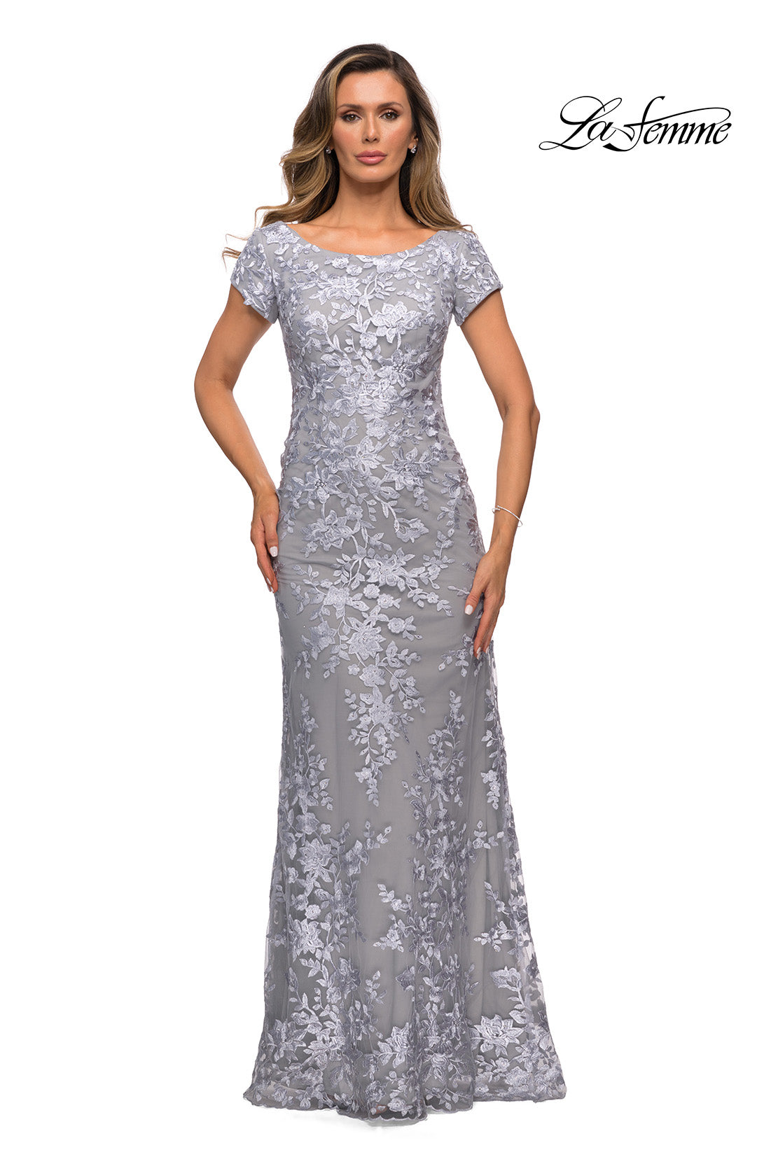 La Femme 27842 in Silver, front view