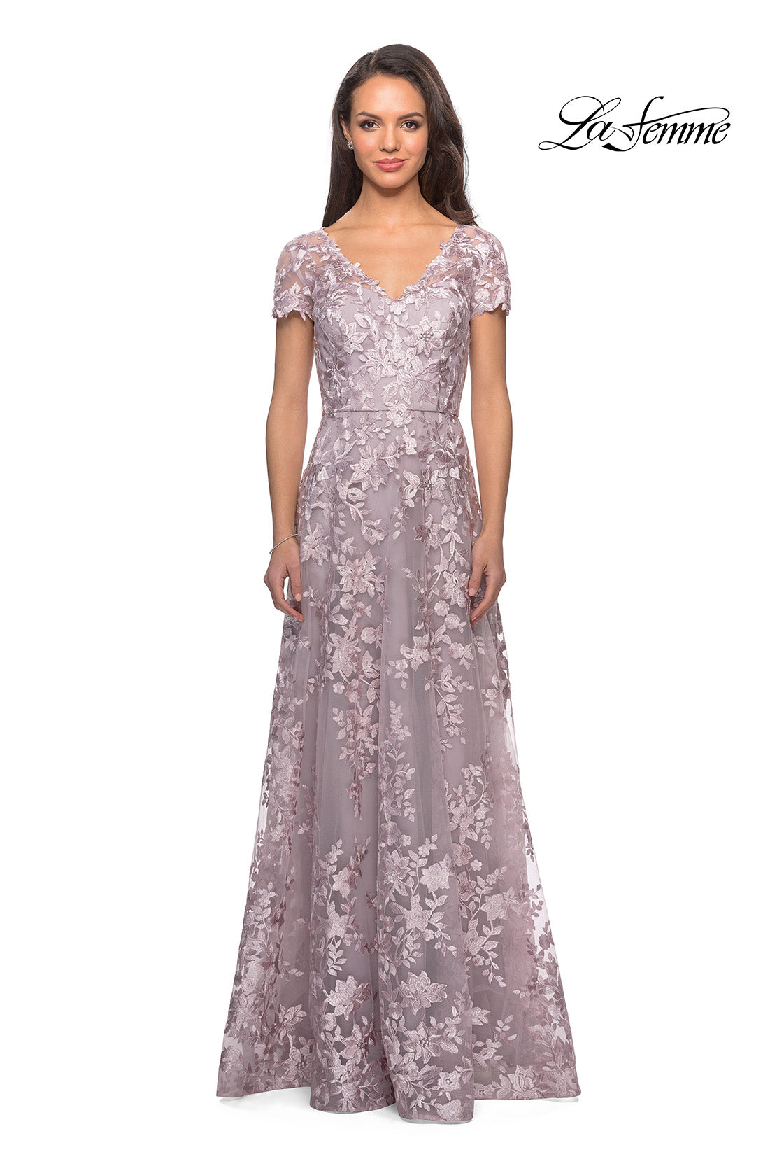 La Femme 27870 in AntiqueBlush, front view