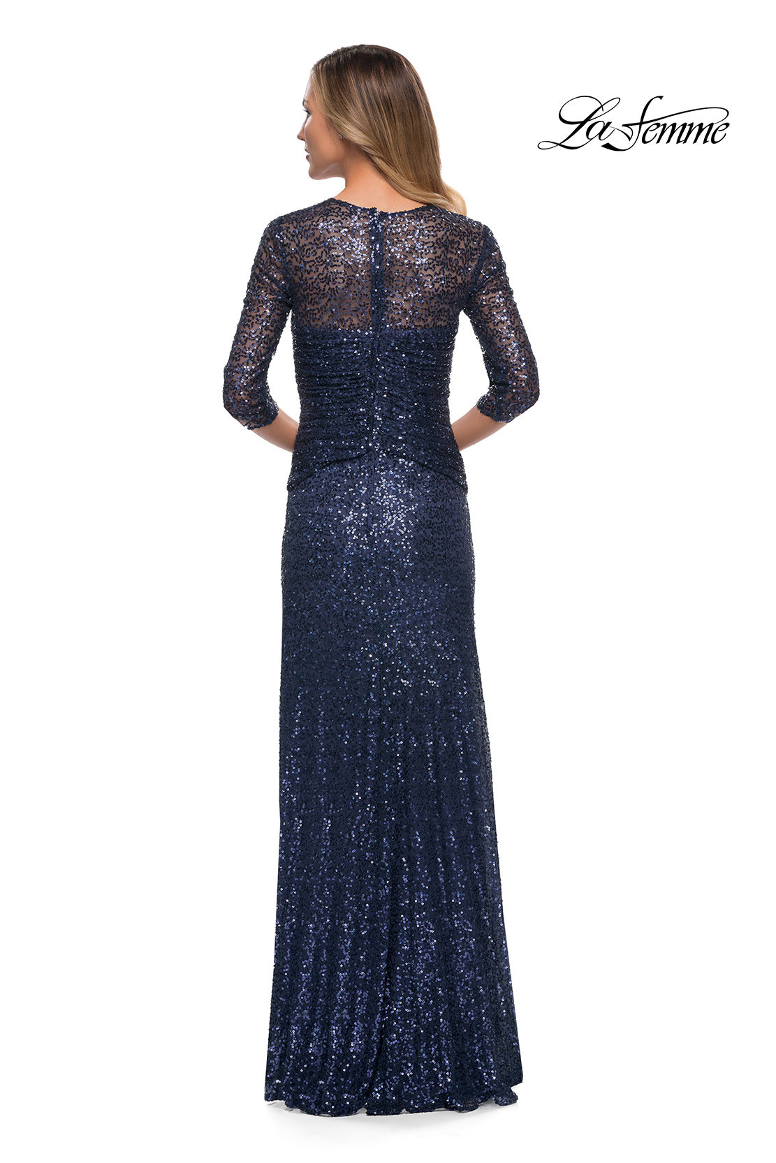 La Femme 27930 in Navy, back view