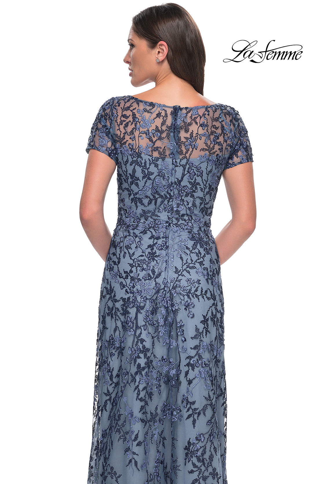 La Femme 27956 in Slate, back view