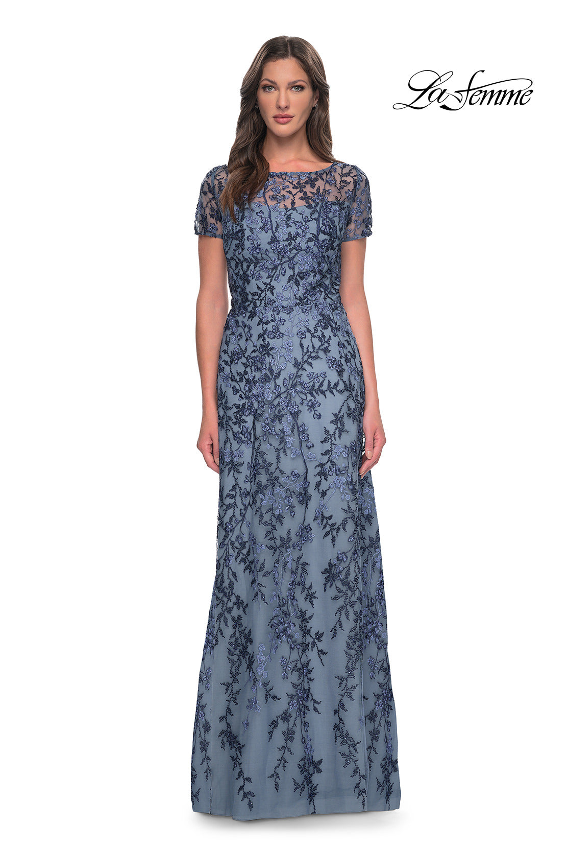 La Femme 27956 in Slate, front view