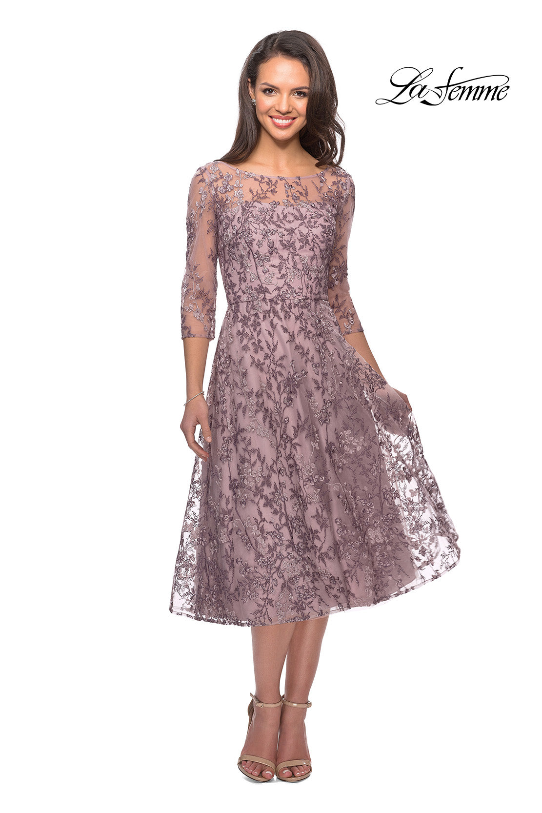 La Femme 27971 in DustyLilac, front view