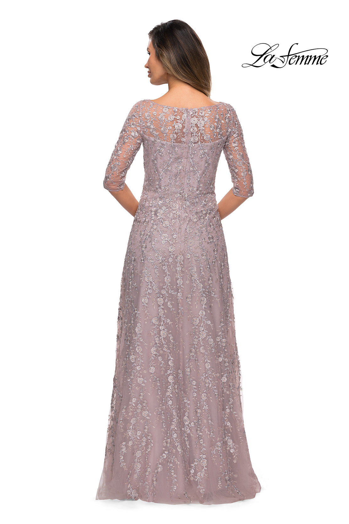 La Femme 27981 in OrchidPink, back view