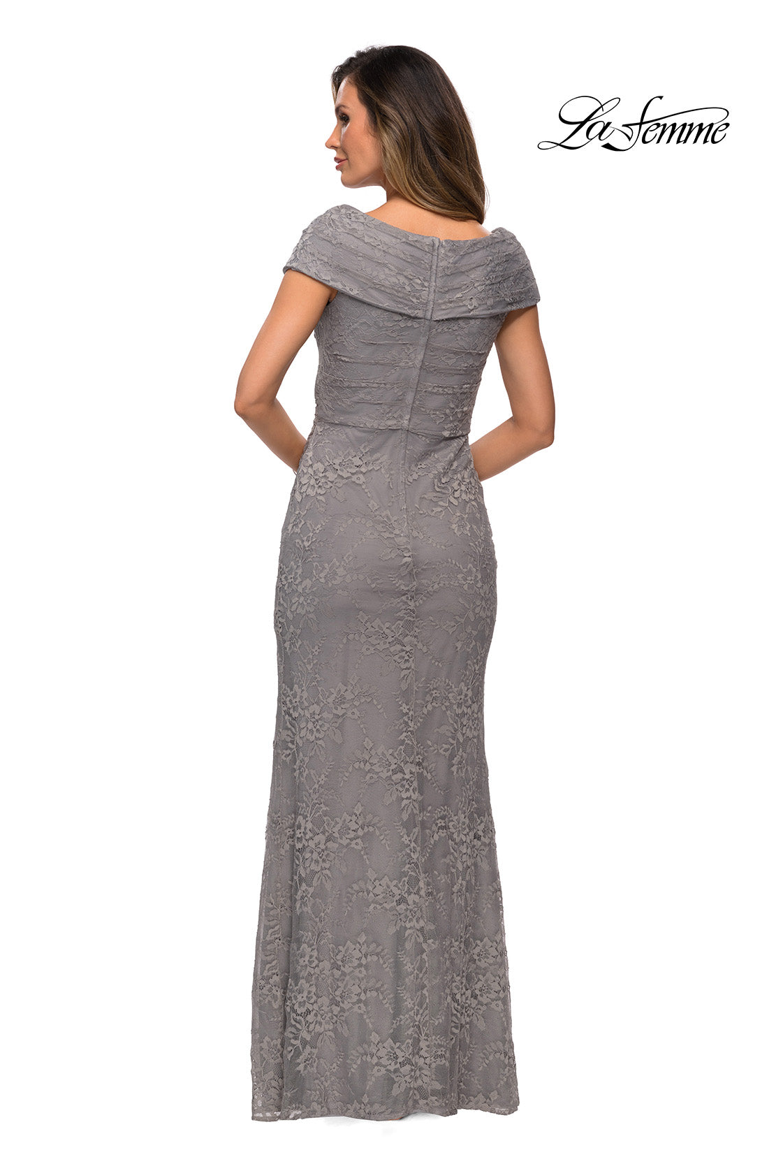La Femme 27982 in Platinum, back view