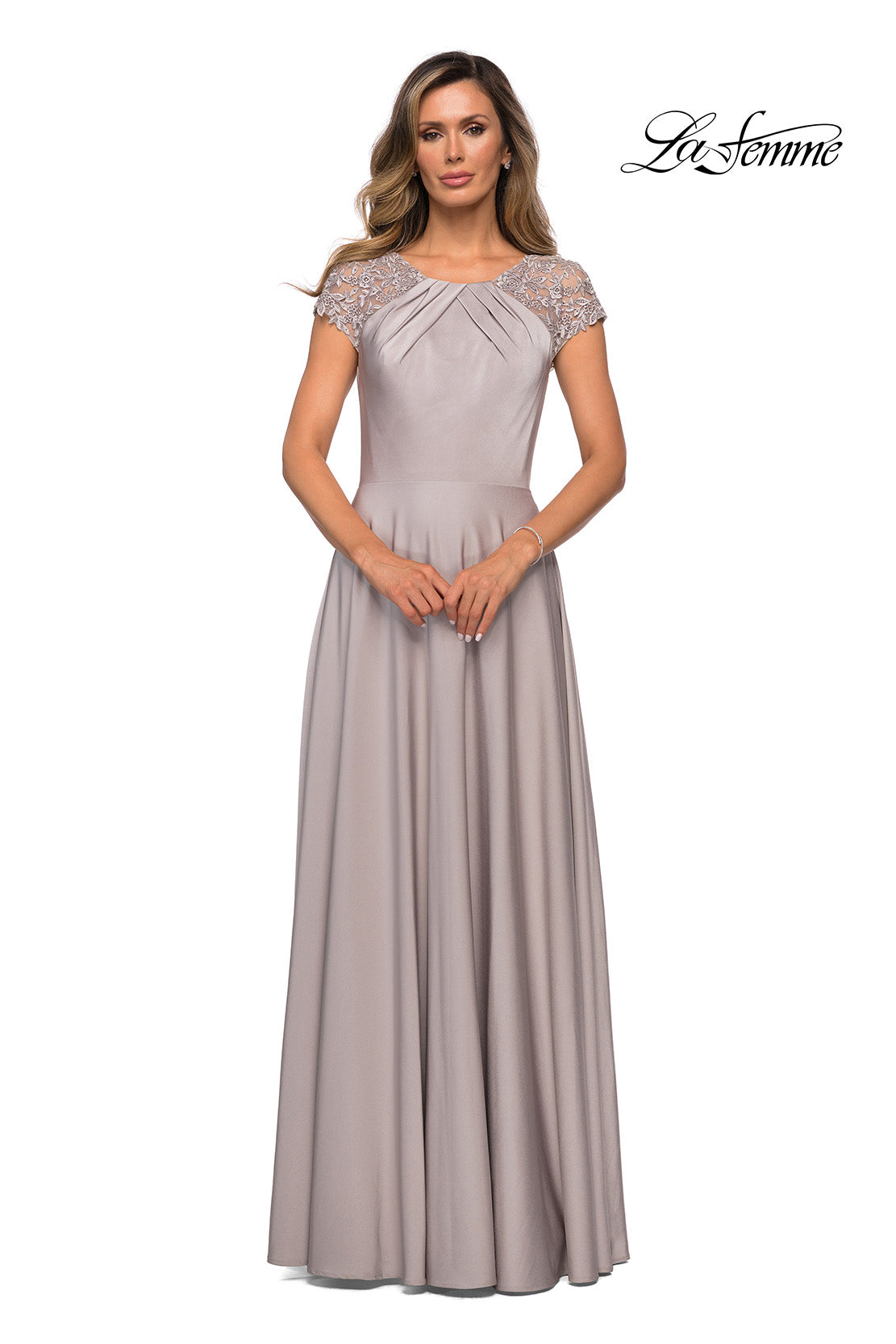 La Femme 28100 in Silver, front view