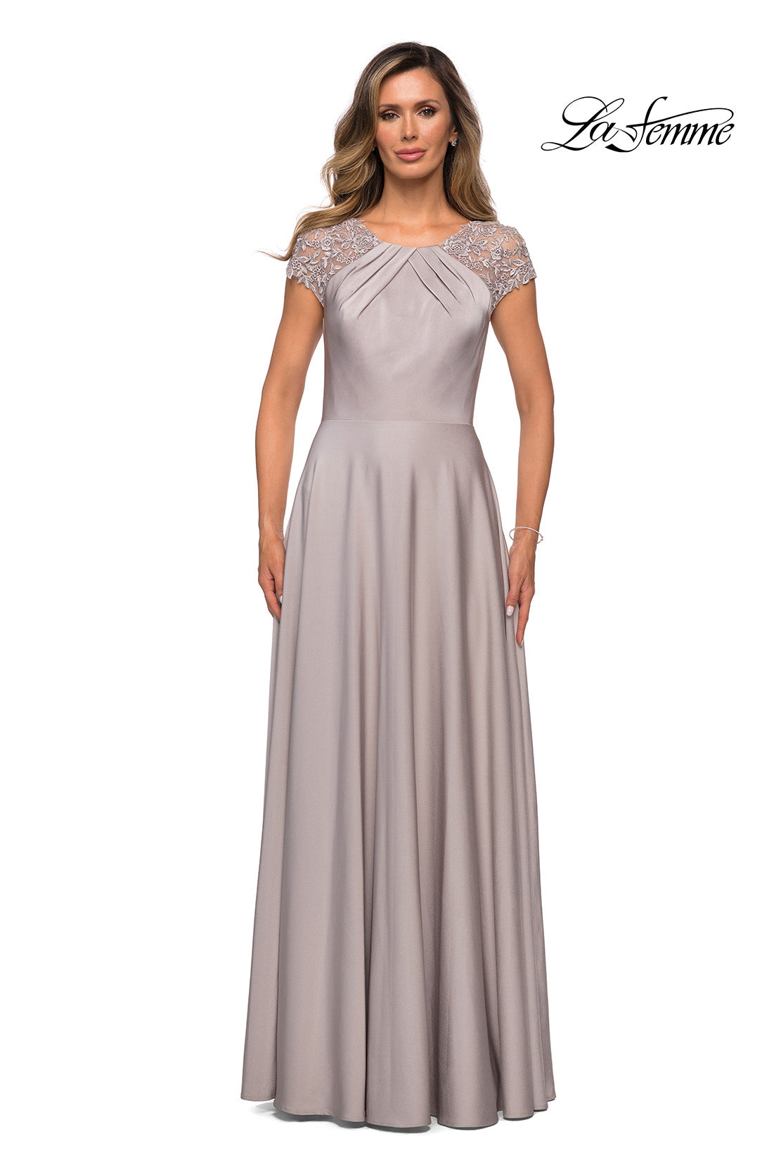 La Femme 28100 in Silver, front view