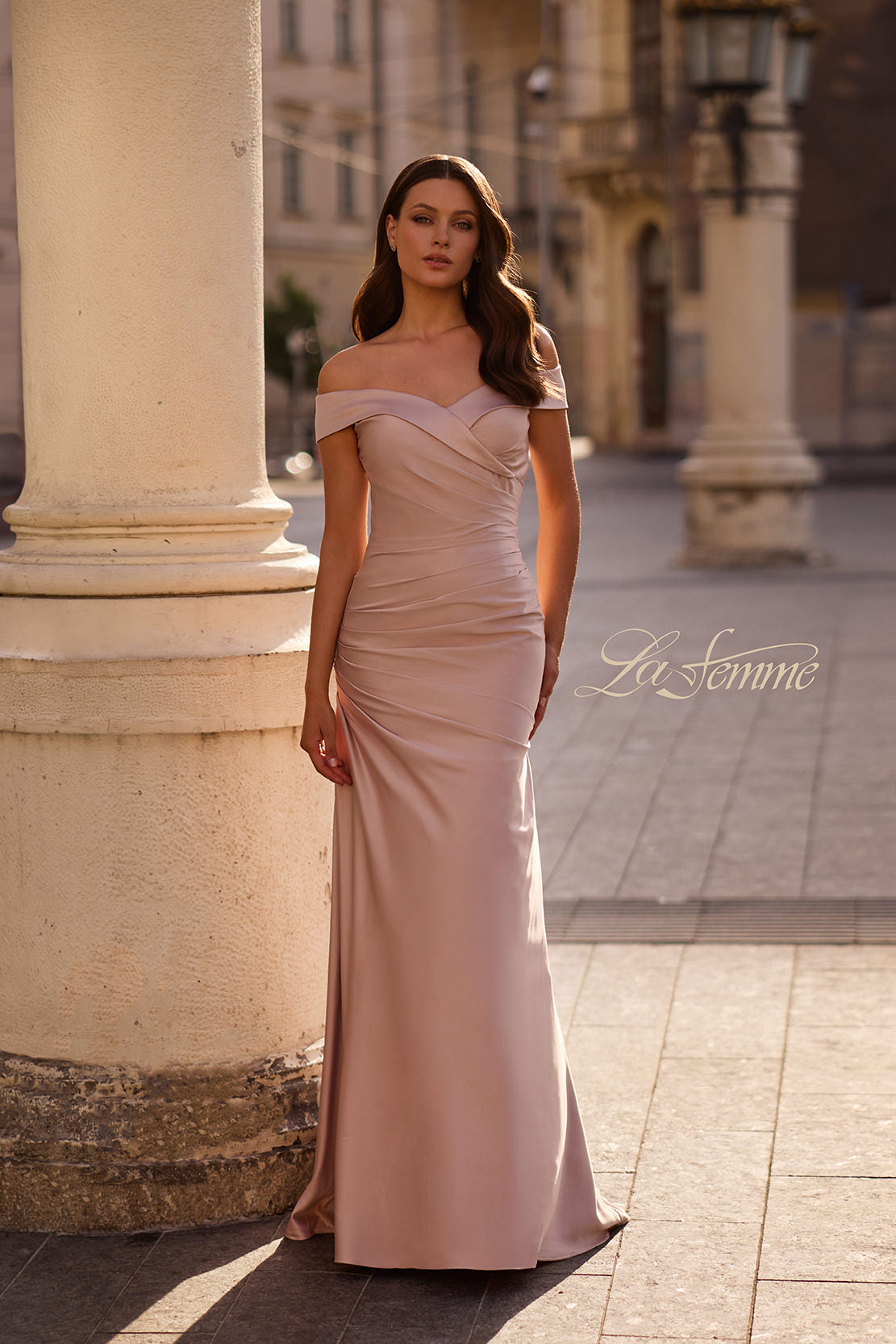 La Femme 28103 in Champagne, front view, editorial photo