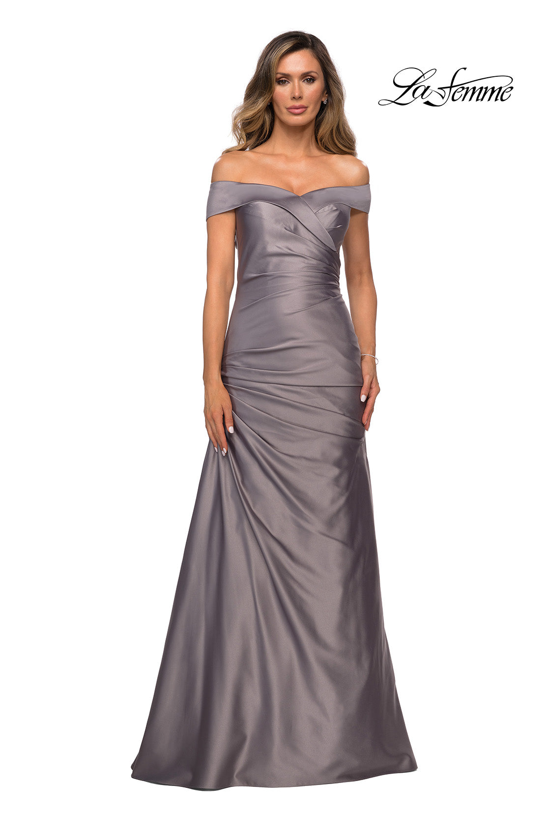 La Femme 28103 in Platinum, front view