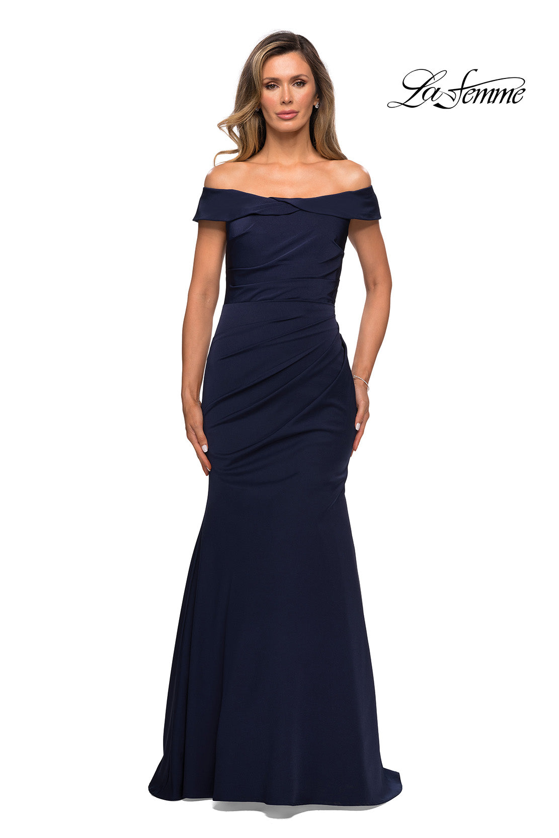 La Femme 28110 in Navy, front view