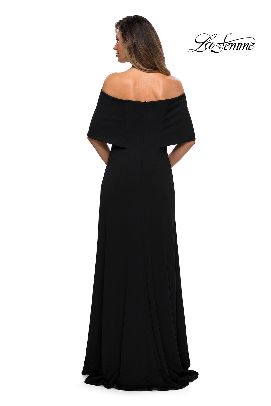 La Femme 28209 in Black, back view