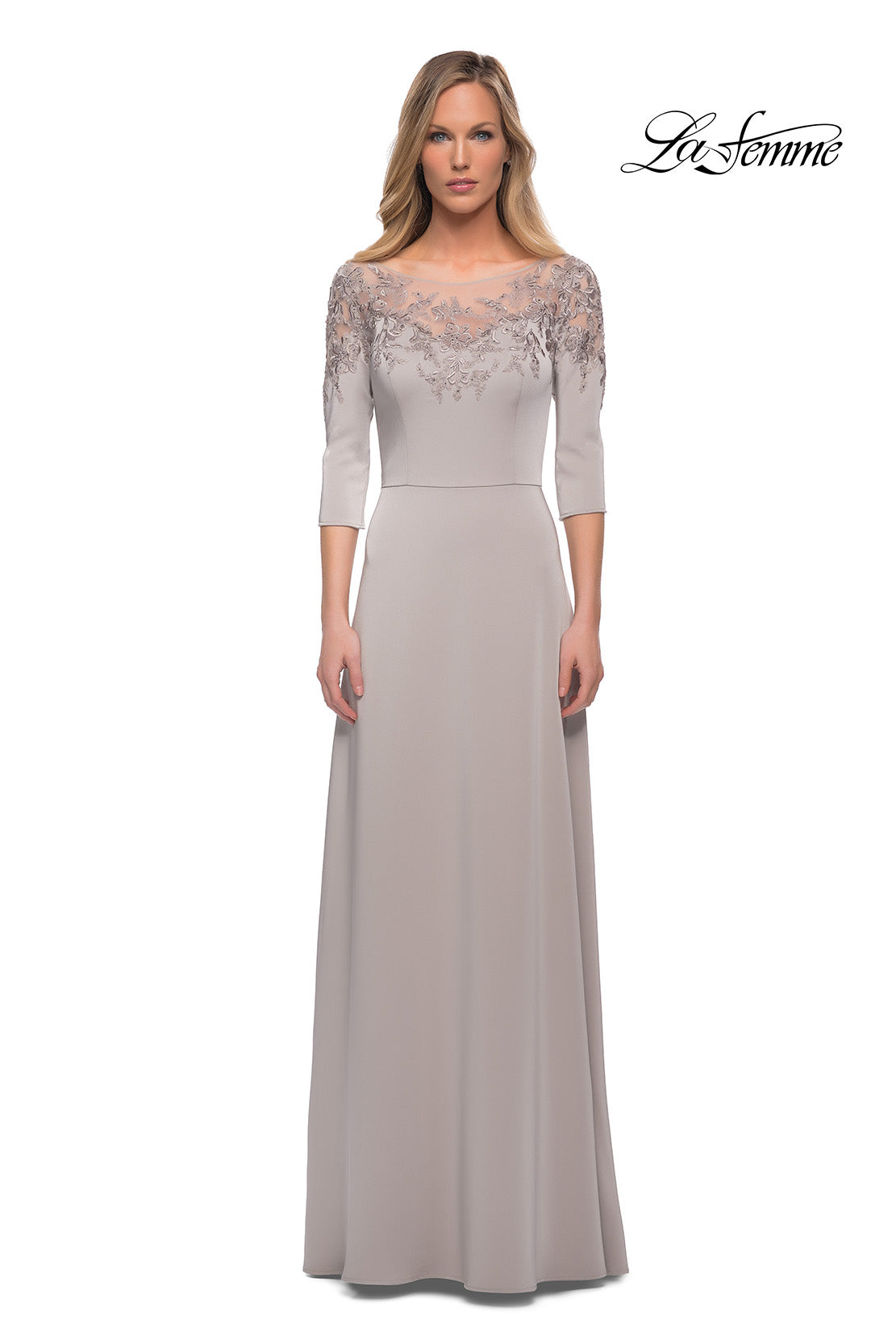 La Femme 29227 in Silver, front view