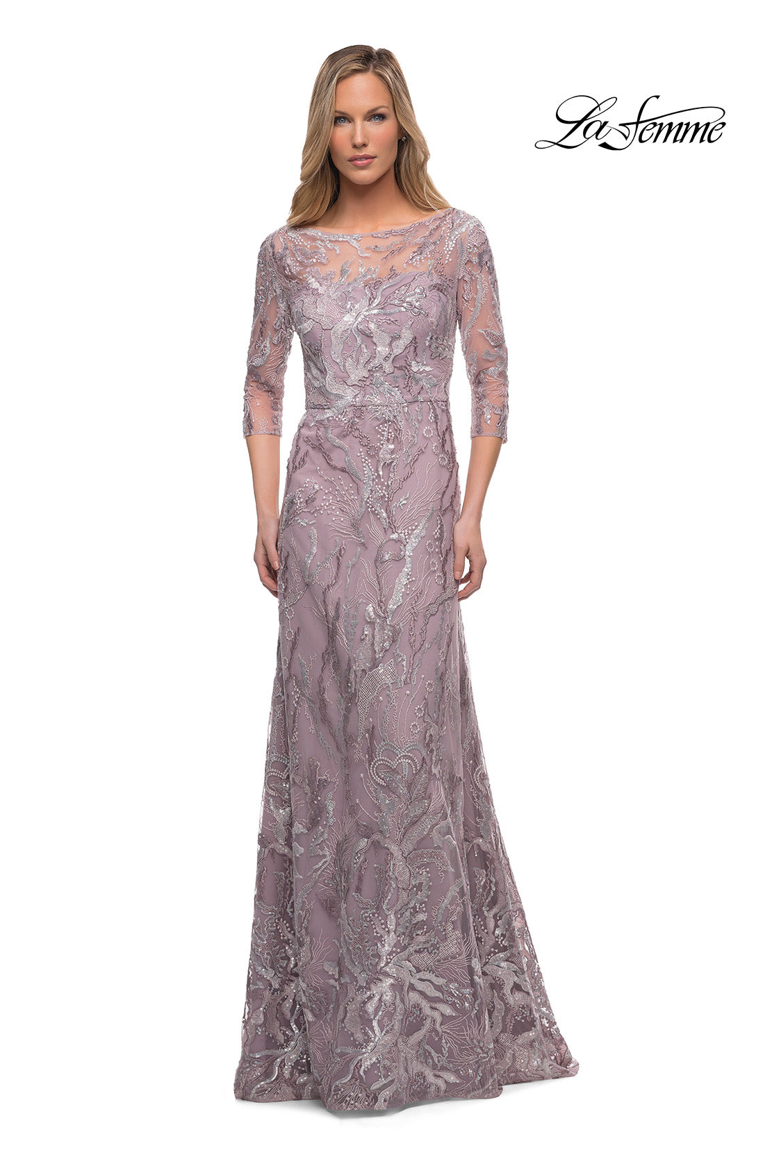 La Femme 29233 in Mauve, front view