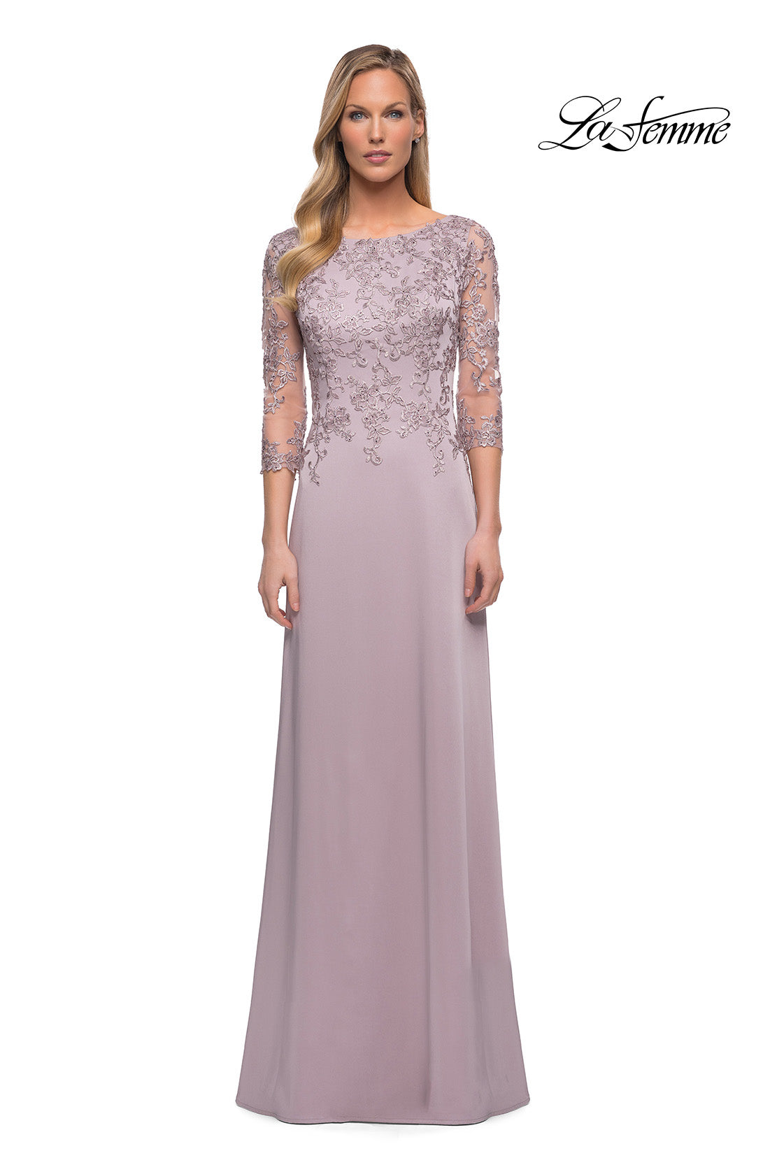 La Femme 29251 in LightMauve, front view