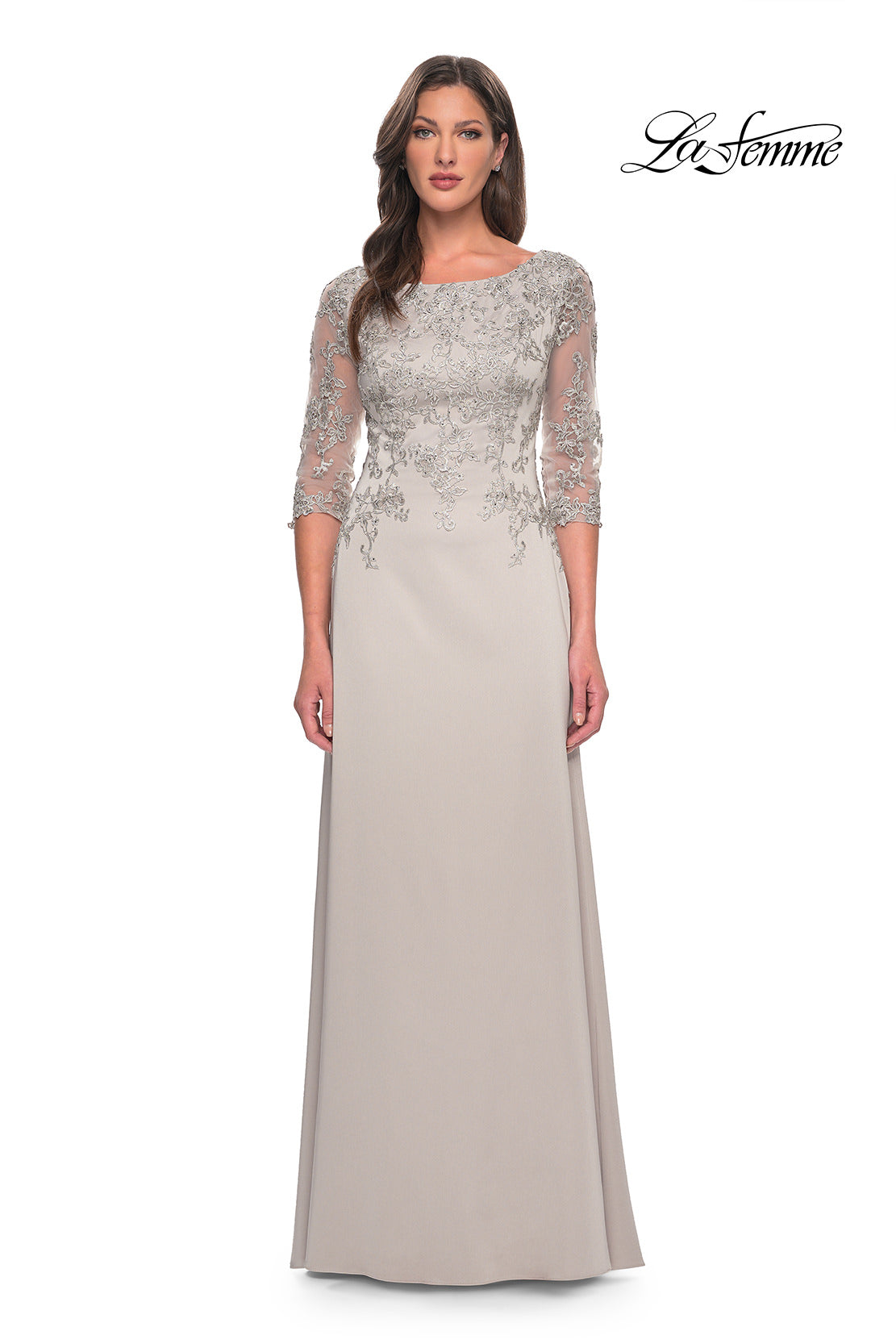 La Femme 29251 in Silver, front view