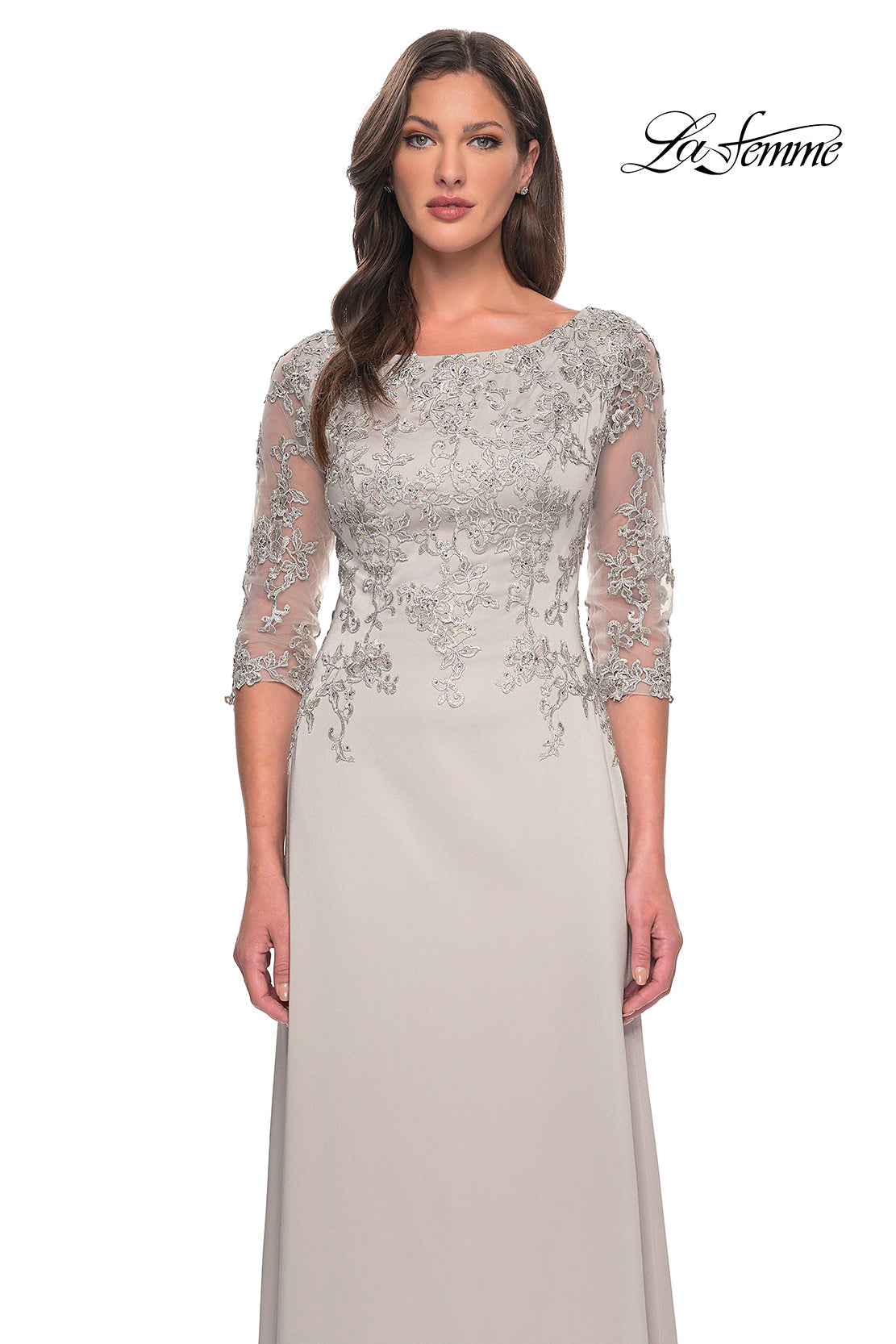 La Femme 29251 in Silver, front view